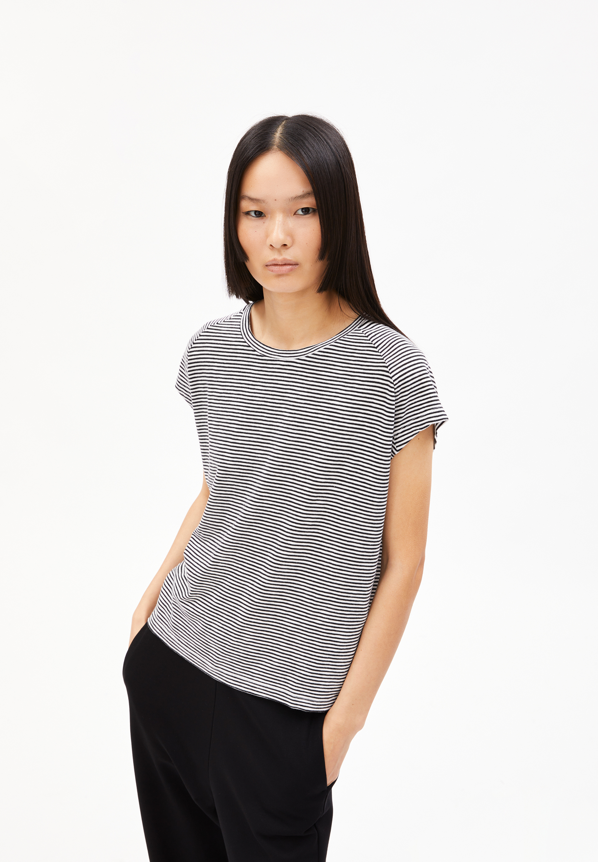 ONELIAA LOVELY STRIPES T-shirt van biologisch katoen