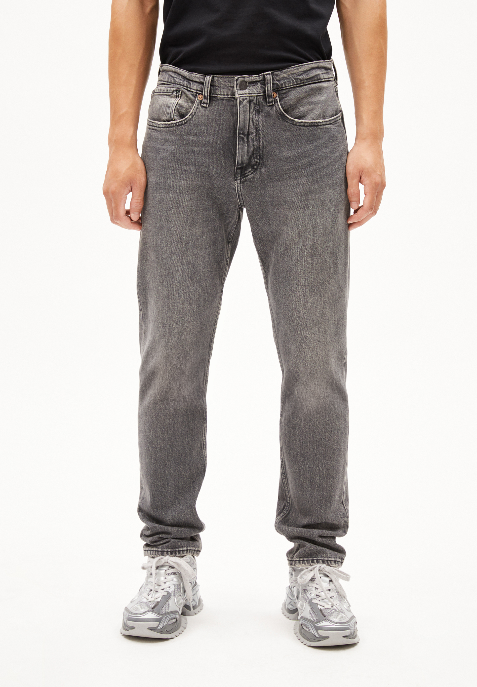 DYLAANO Straight Jeans Bio-Baumwoll Mix Comfort-Stretch