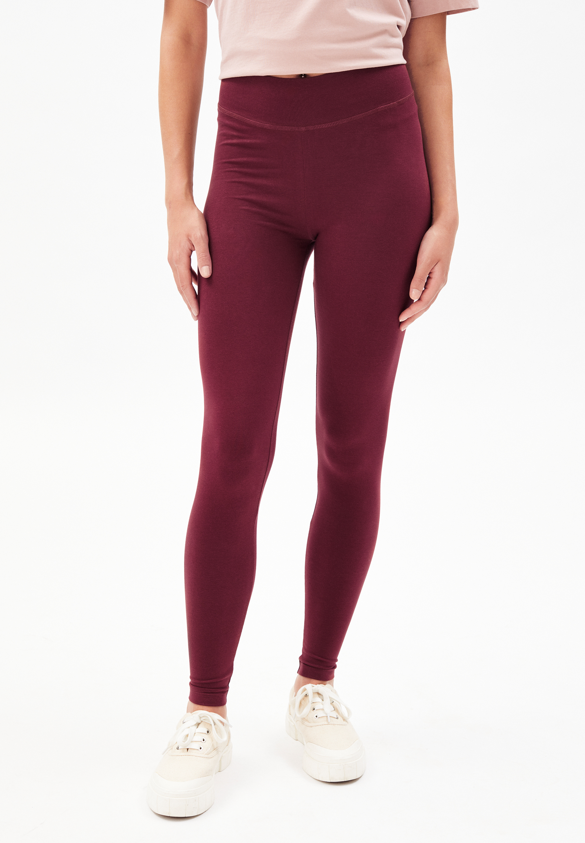 FARIBAA Leggings aus Bio-Baumwoll Mix