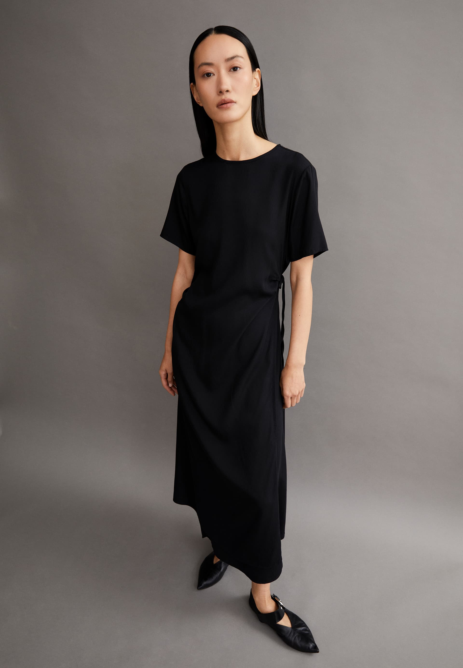 SEDISAA Woven Dress Regular Fit made of TENCEL™ Lyocell Mix