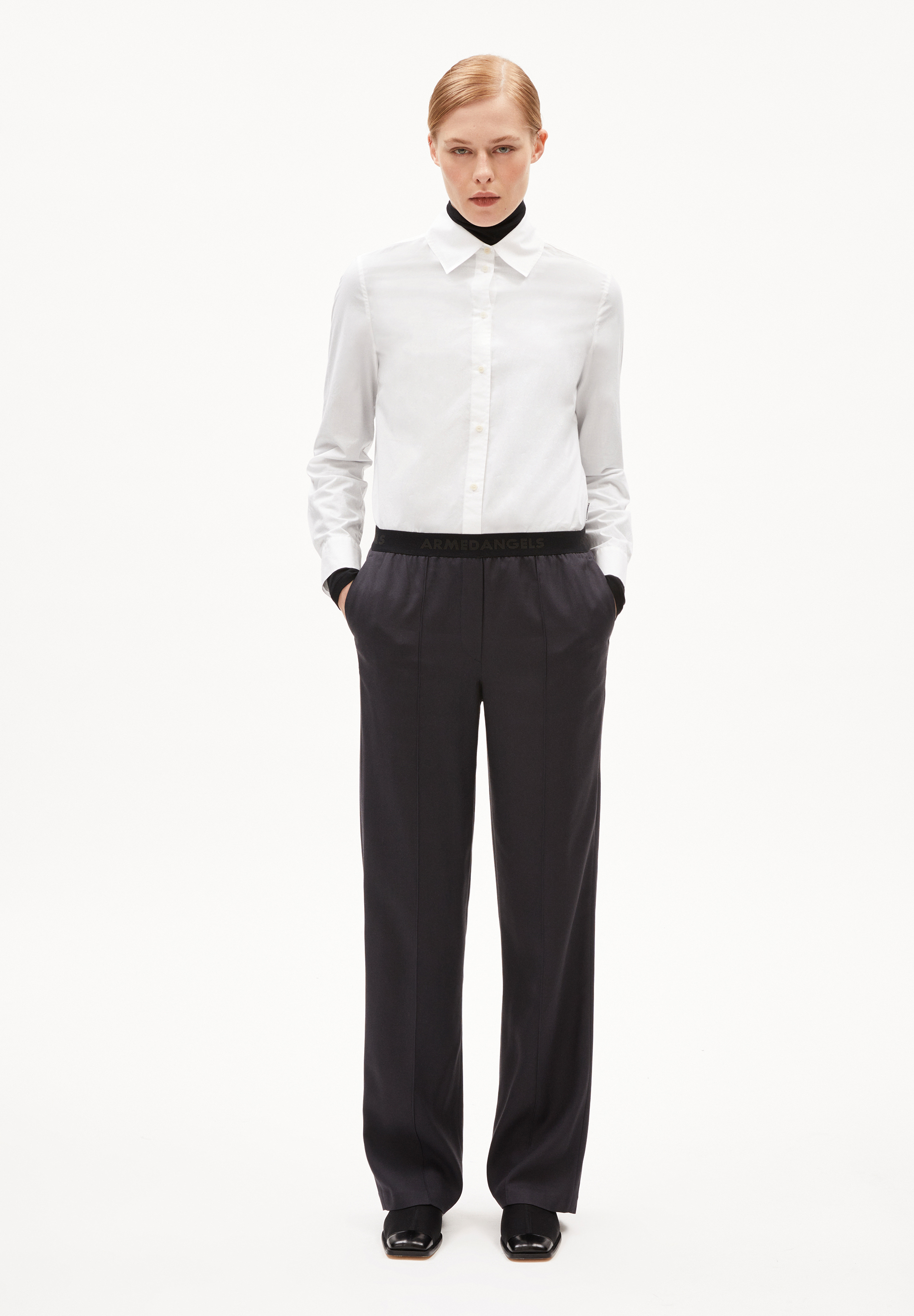 FENRAA Woven Pants made of LENZING™ ECOVERO™ Viscose Mix