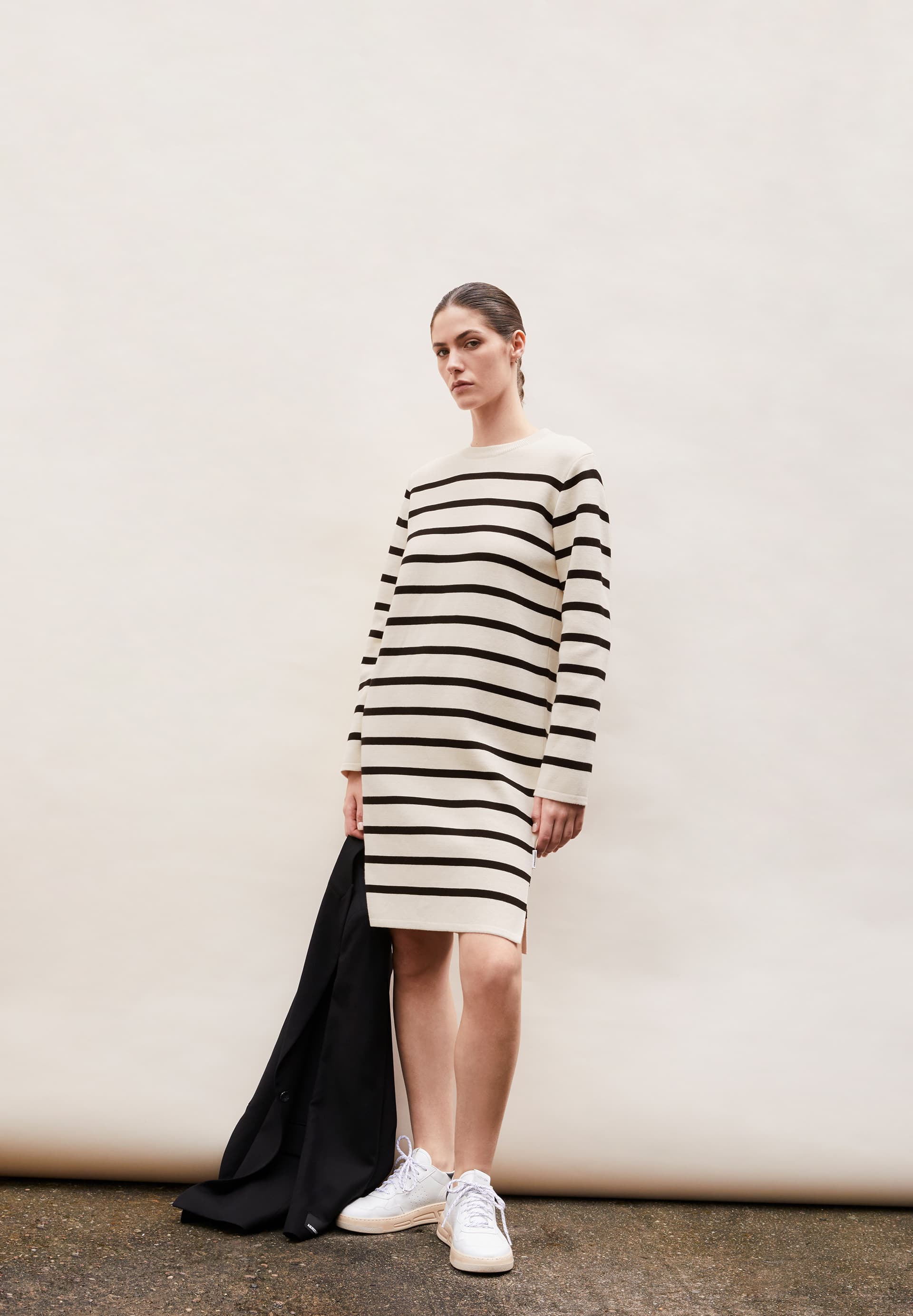 MINIAA STRIPES Knit Dress made of Organic Cotton