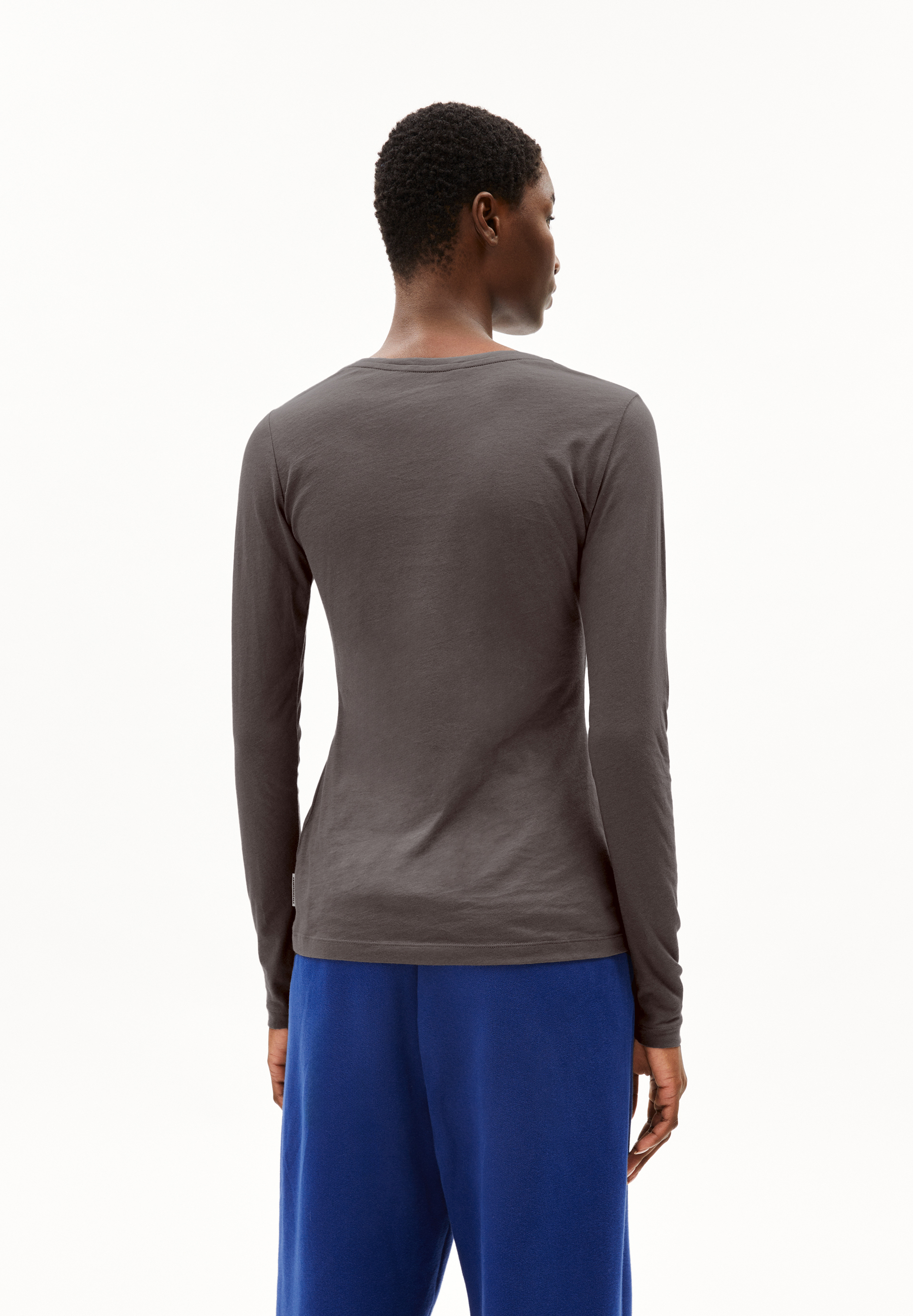 ENRICCAA SOFT Longsleeve Slim Fit aus Bio-Baumwolle