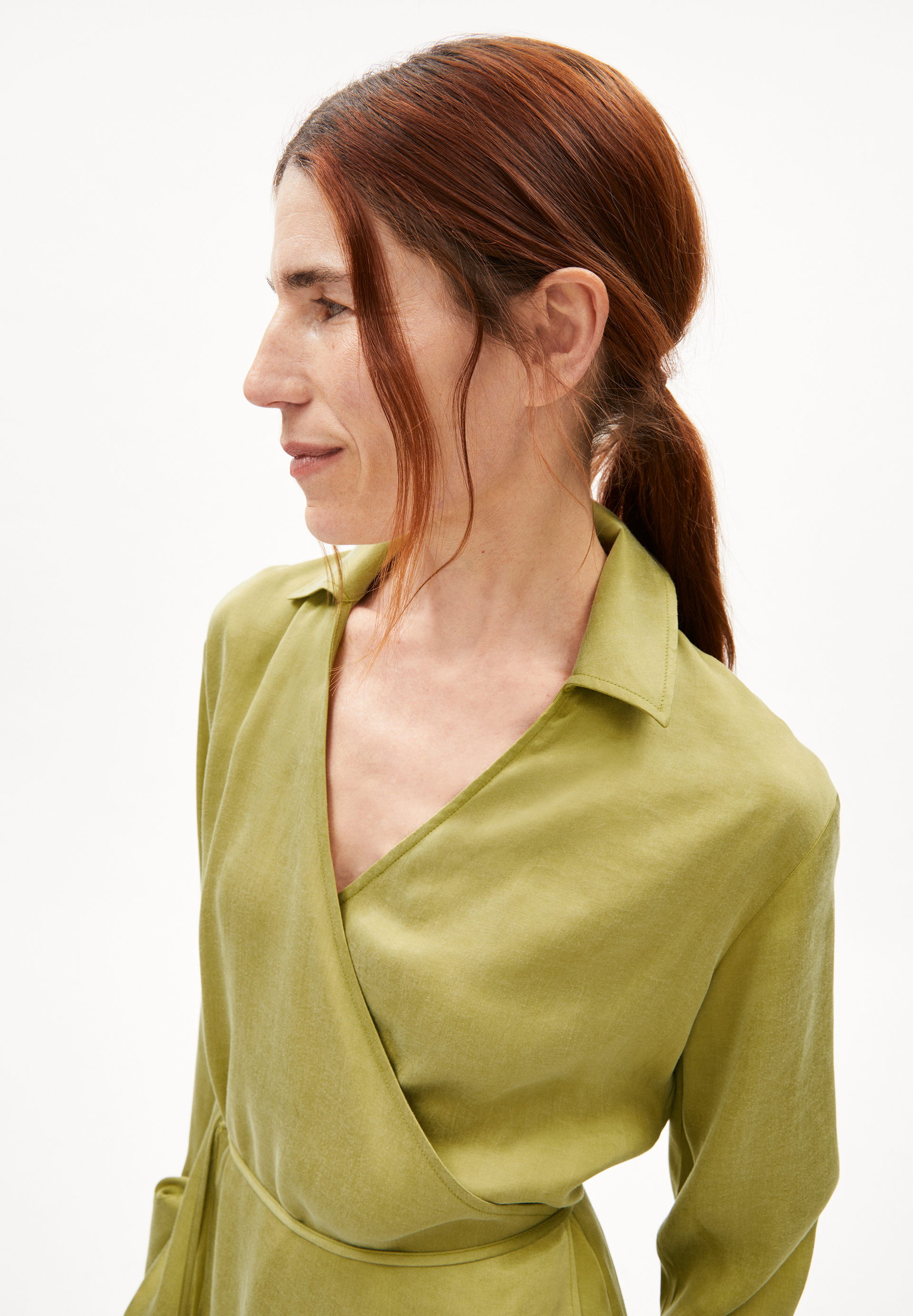 BEJURAA Blouse met relaxed fit van TENCEL™ Lyocell-mix