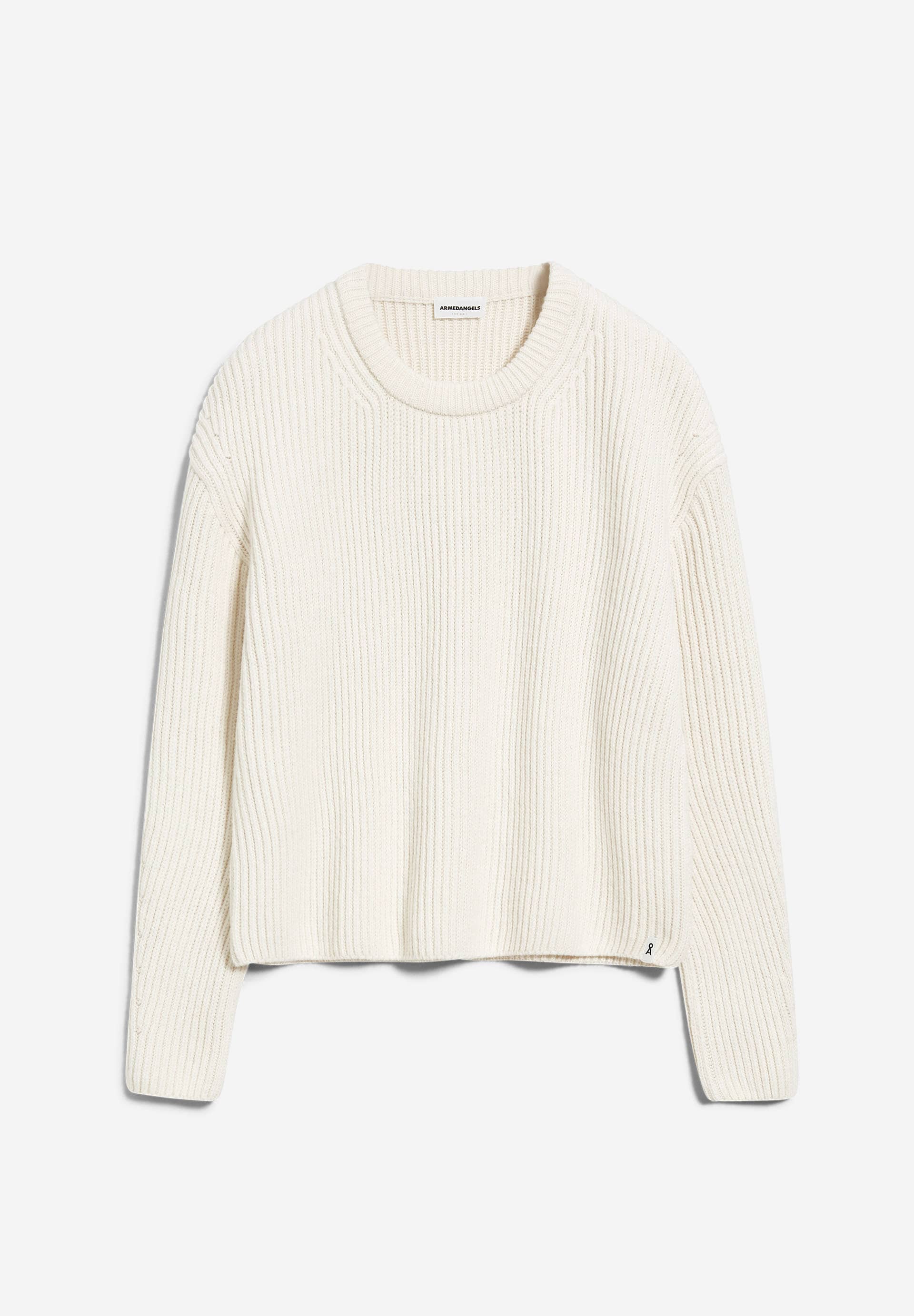 NAARUKO Sweater Loose Fit made of Organic Wool Mix