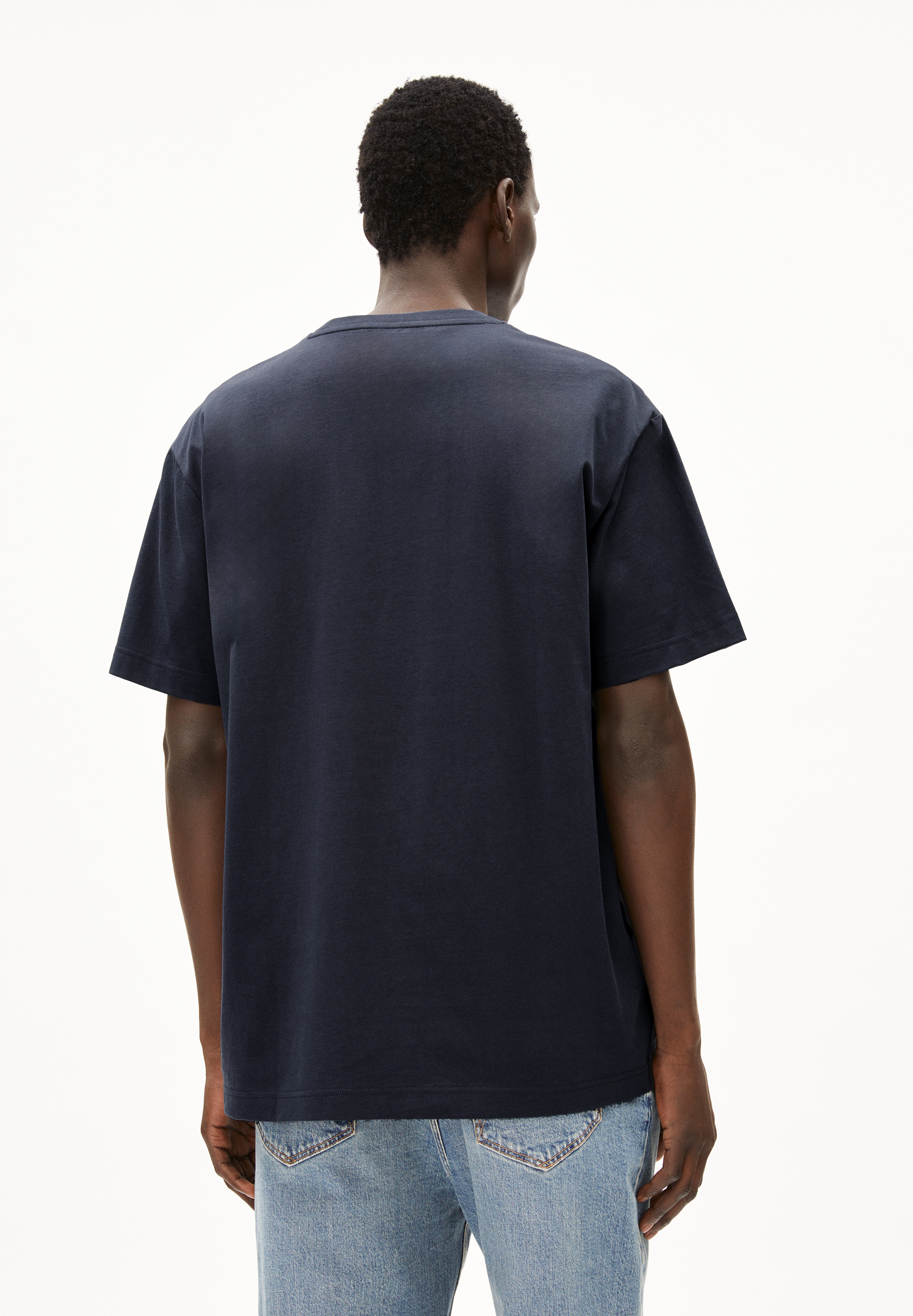 AADRU T-shirt épais coupe oversize en coton bio