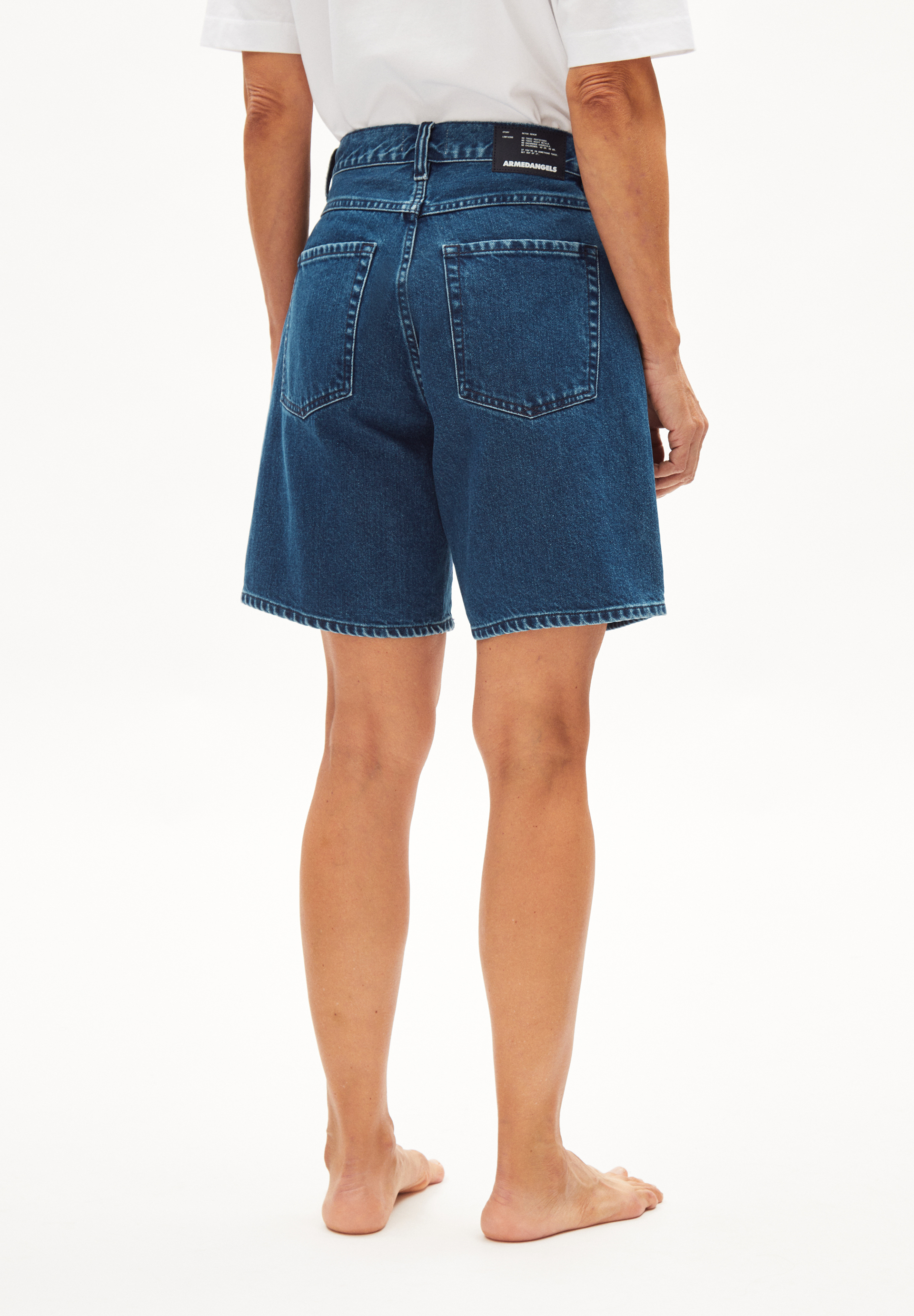 FREYMAA Short coupe standard en coton recyclé