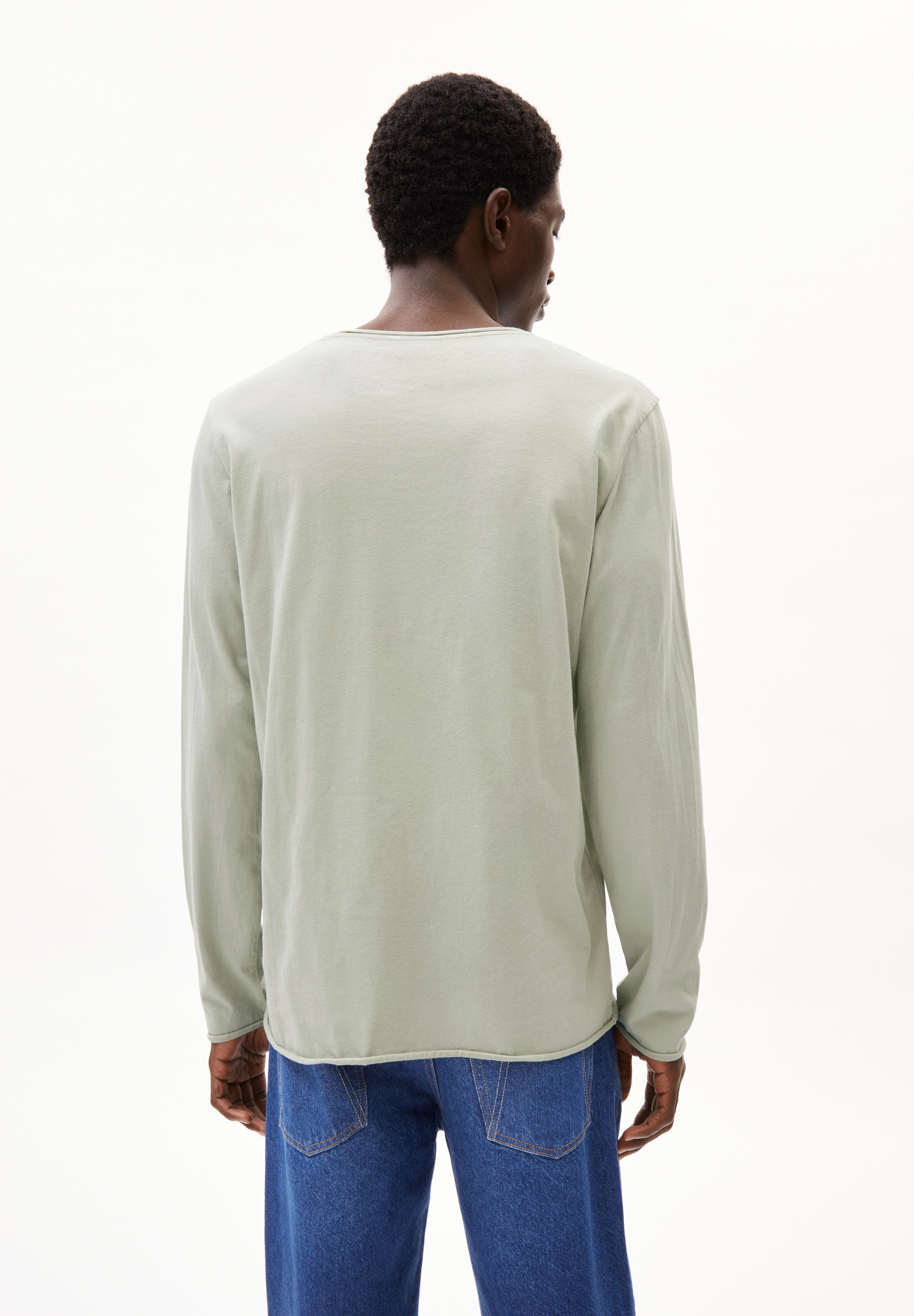 MAARKOS LS BRUSHED Longsleeve aus Bio-Baumwolle