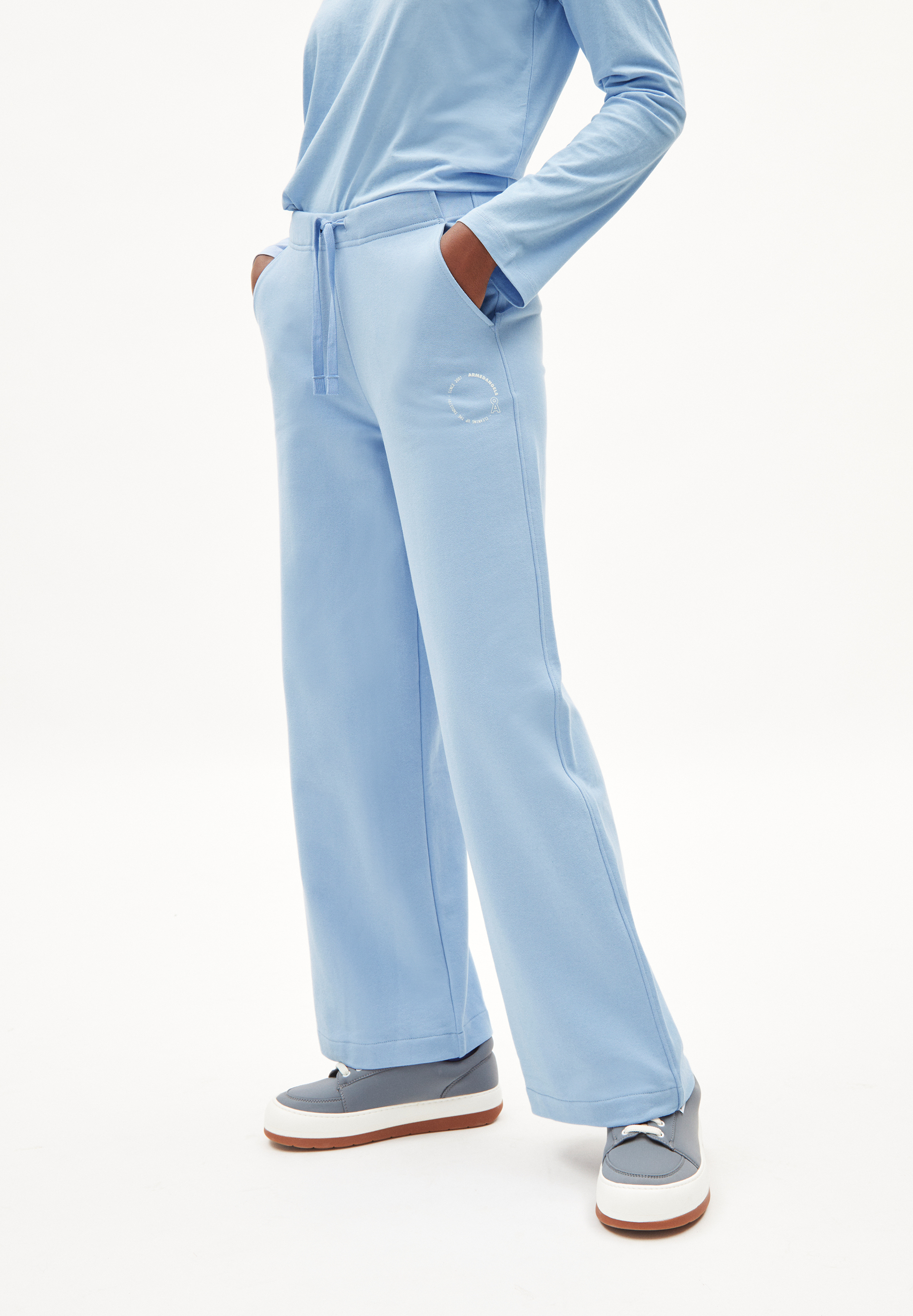 RIVAA CIRCLE Sweat Pants Relaxed Fit made of Organic Cotton Mix