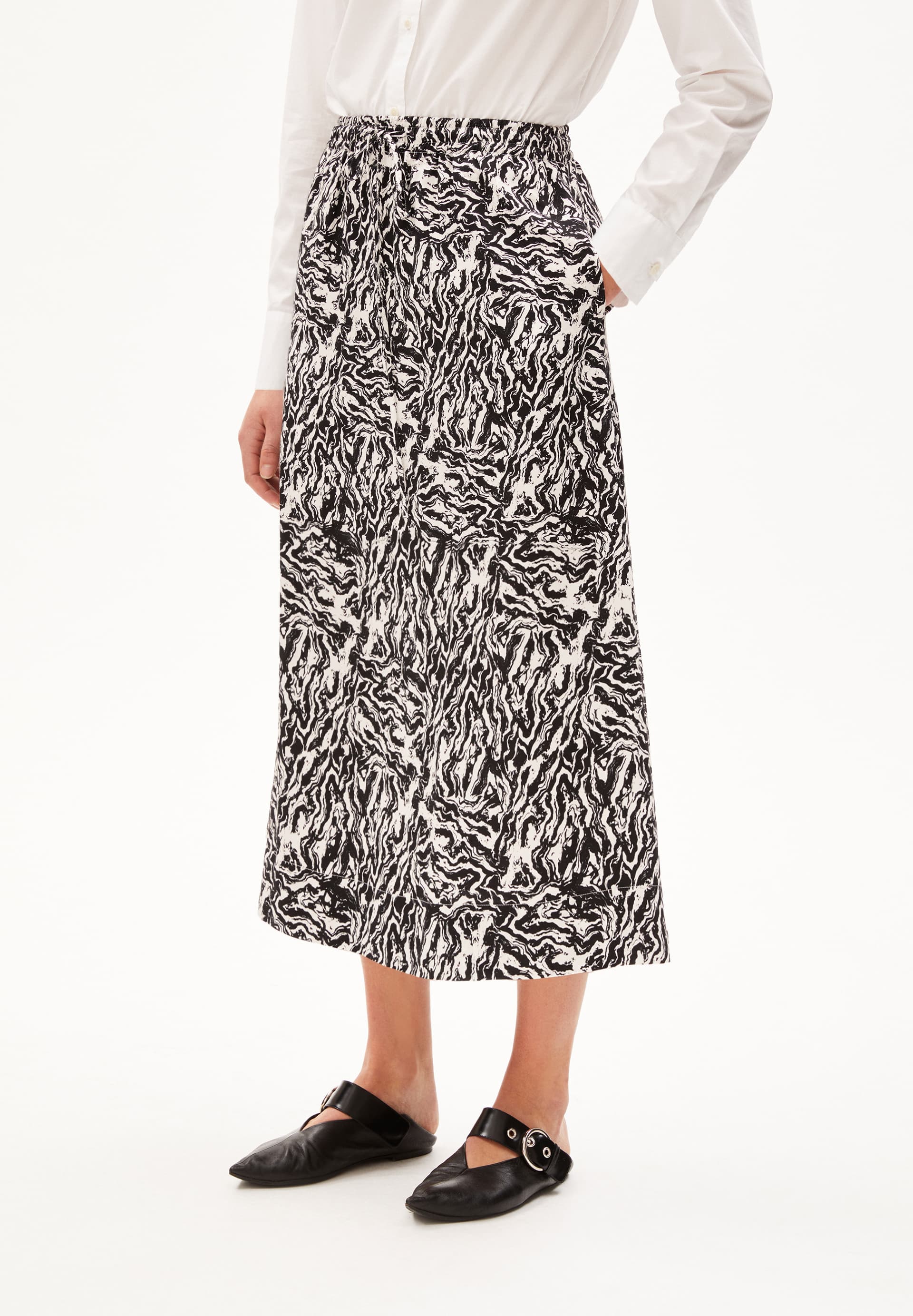 DARTIAA STONEY Woven Skirt Relaxed Fit made of LENZING™ ECOVERO™ Viscose