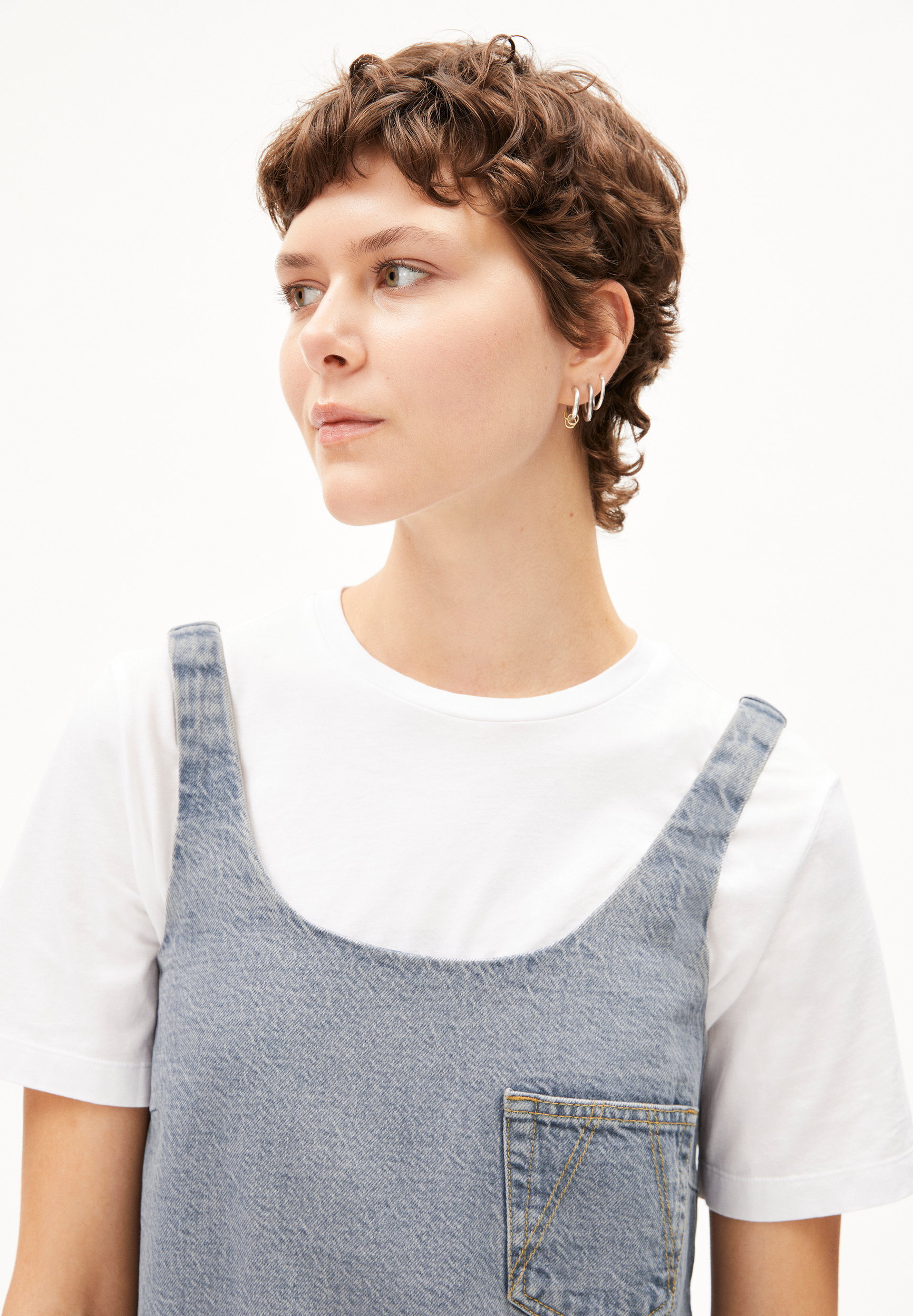 NAAVA Denim Dress made of Organic Cotton Mix