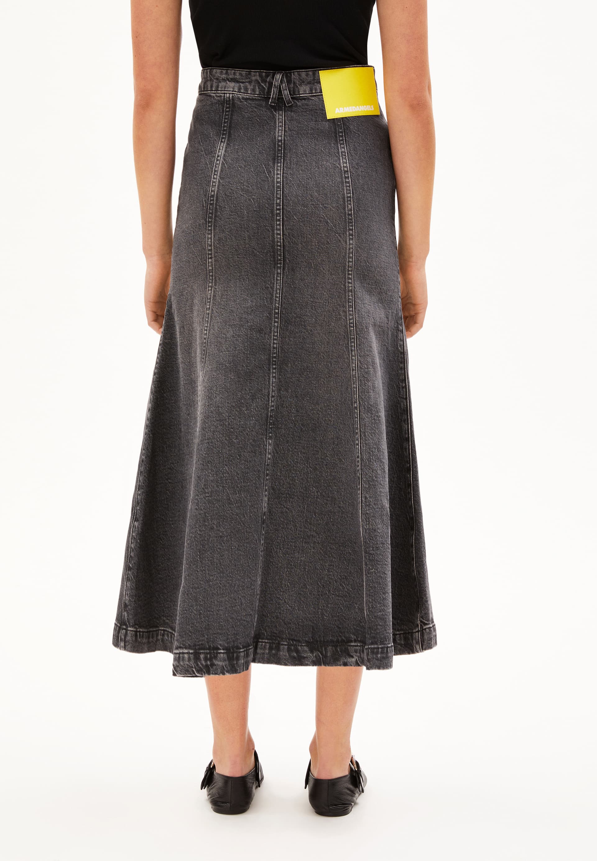 ARIENAA Denim Skirt Slim Fit made of Organic Cotton Mix