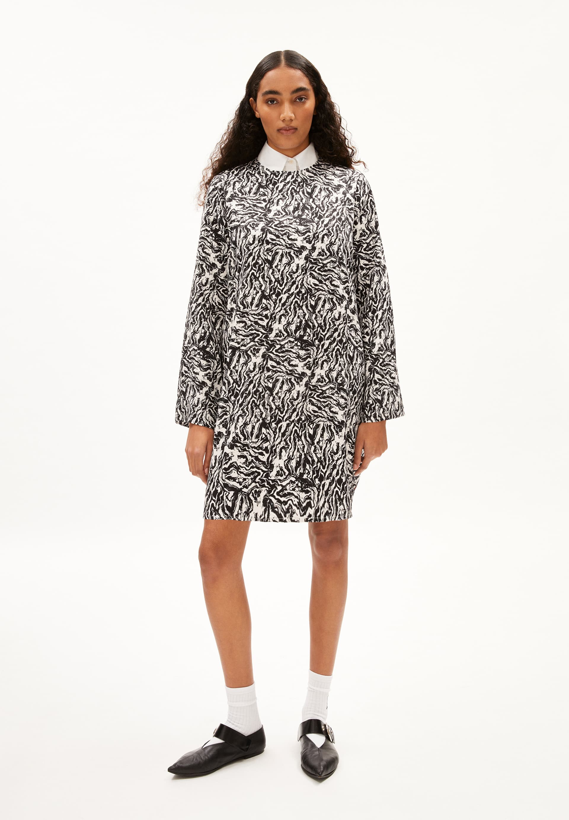 ALINUNAA STONEY Woven Dress Relaxed Fit made of LENZING™ ECOVERO™ Viscose