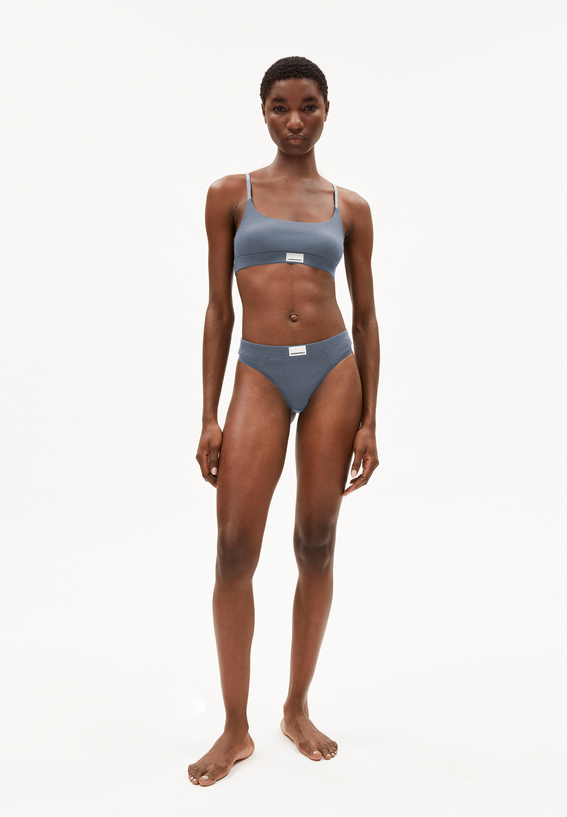 TOVAA RIB Ripp-Bralette aus Bio-Baumwoll Mix