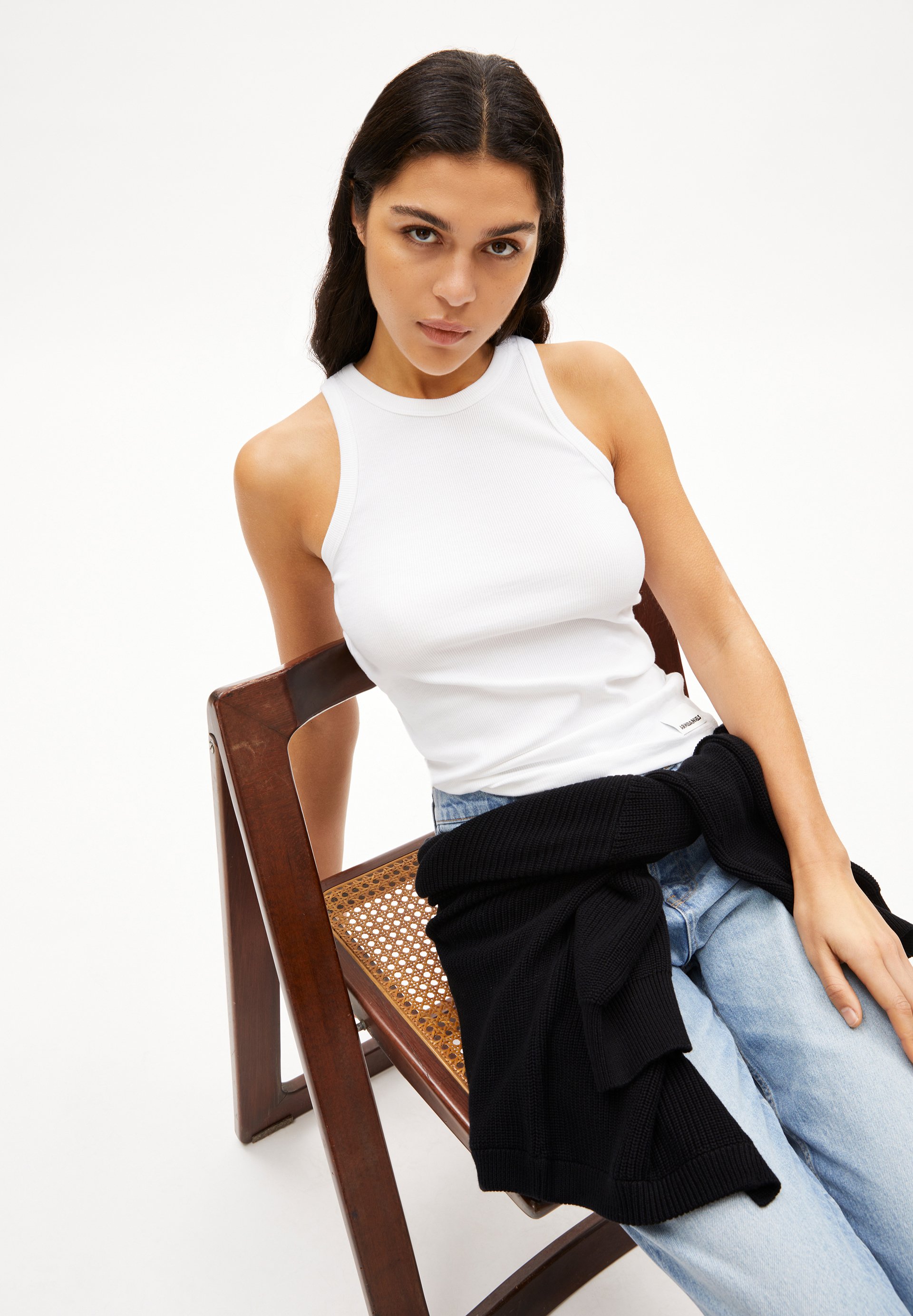 KANITAA Rib-Top made of Organic Cotton Mix