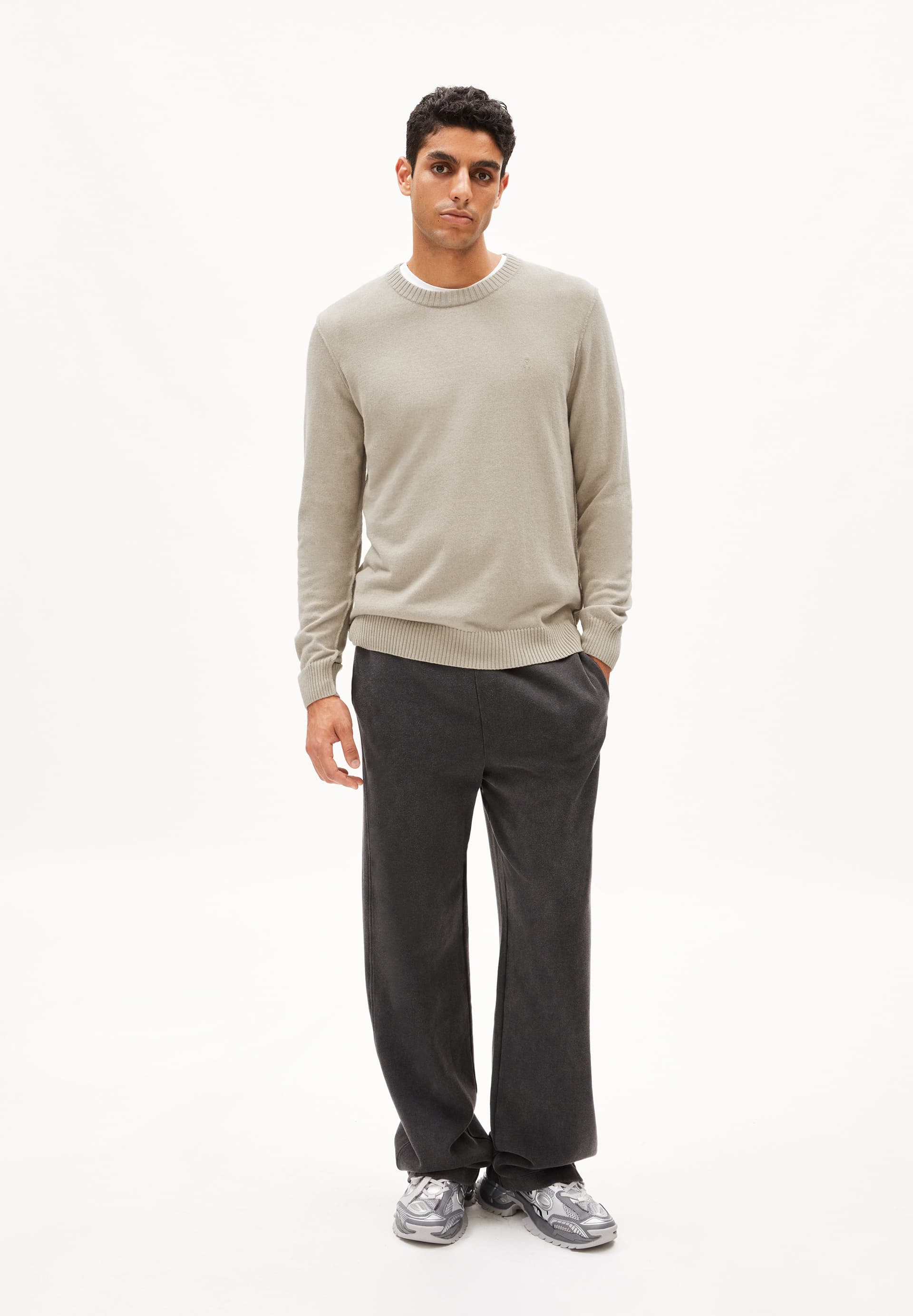 HORAACIOS Sweater Regular Fit made of Organic Wool Mix