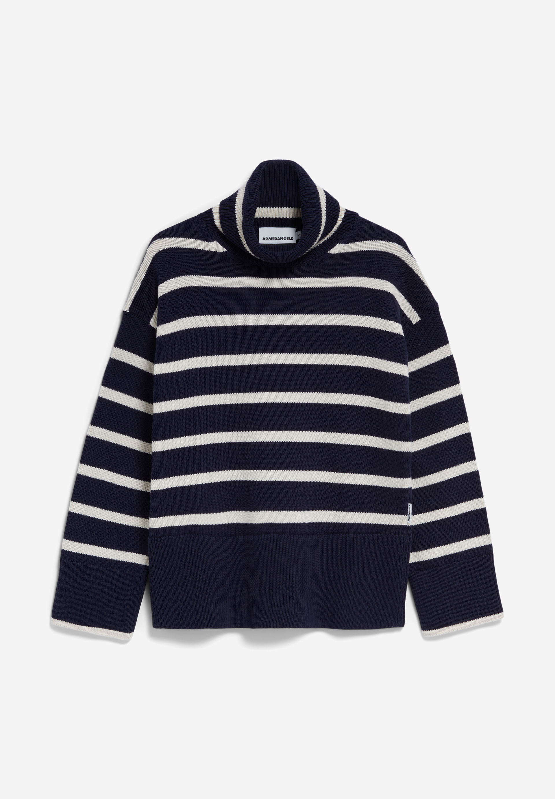 CHANAA STRIPES Pullover Loose Fit aus Bio-Baumwolle