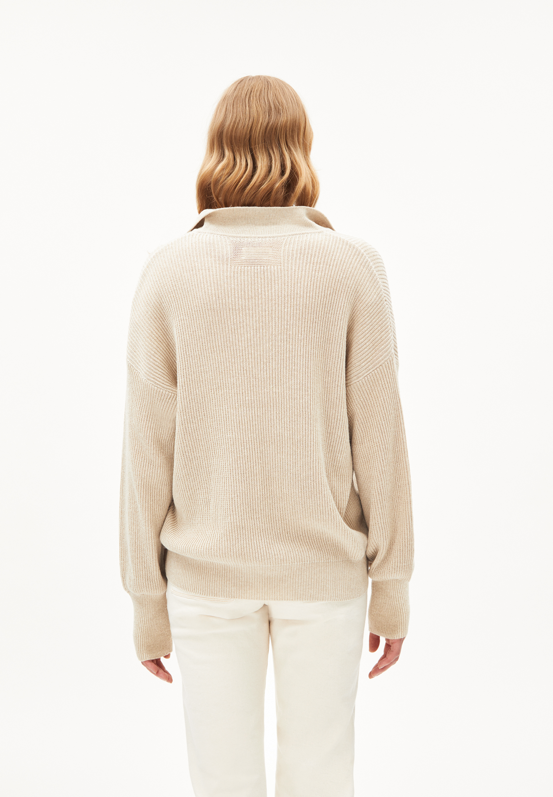 RANAA LINO Knit Sweater Loose Fit made of Linen-Mix