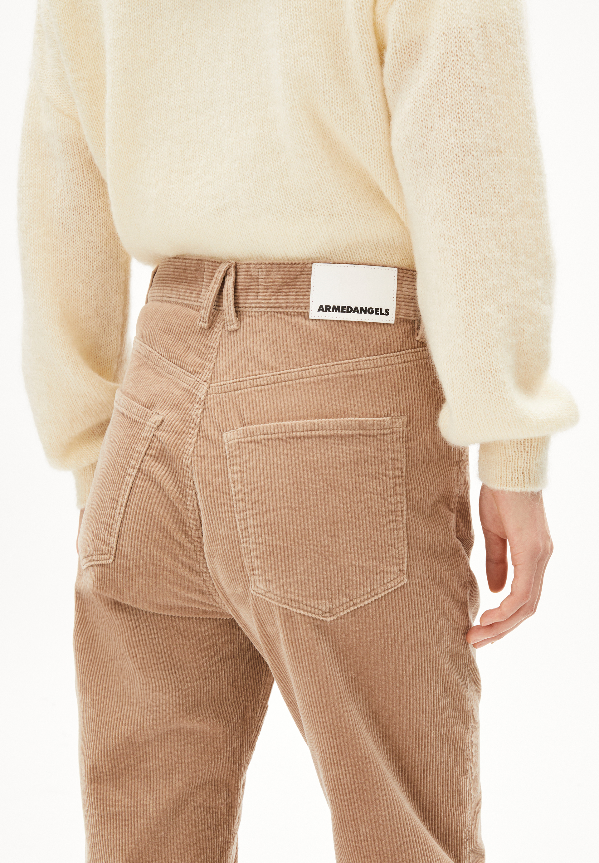 AAIKALA CORDUROY Webhose aus Bio-Baumwoll Mix