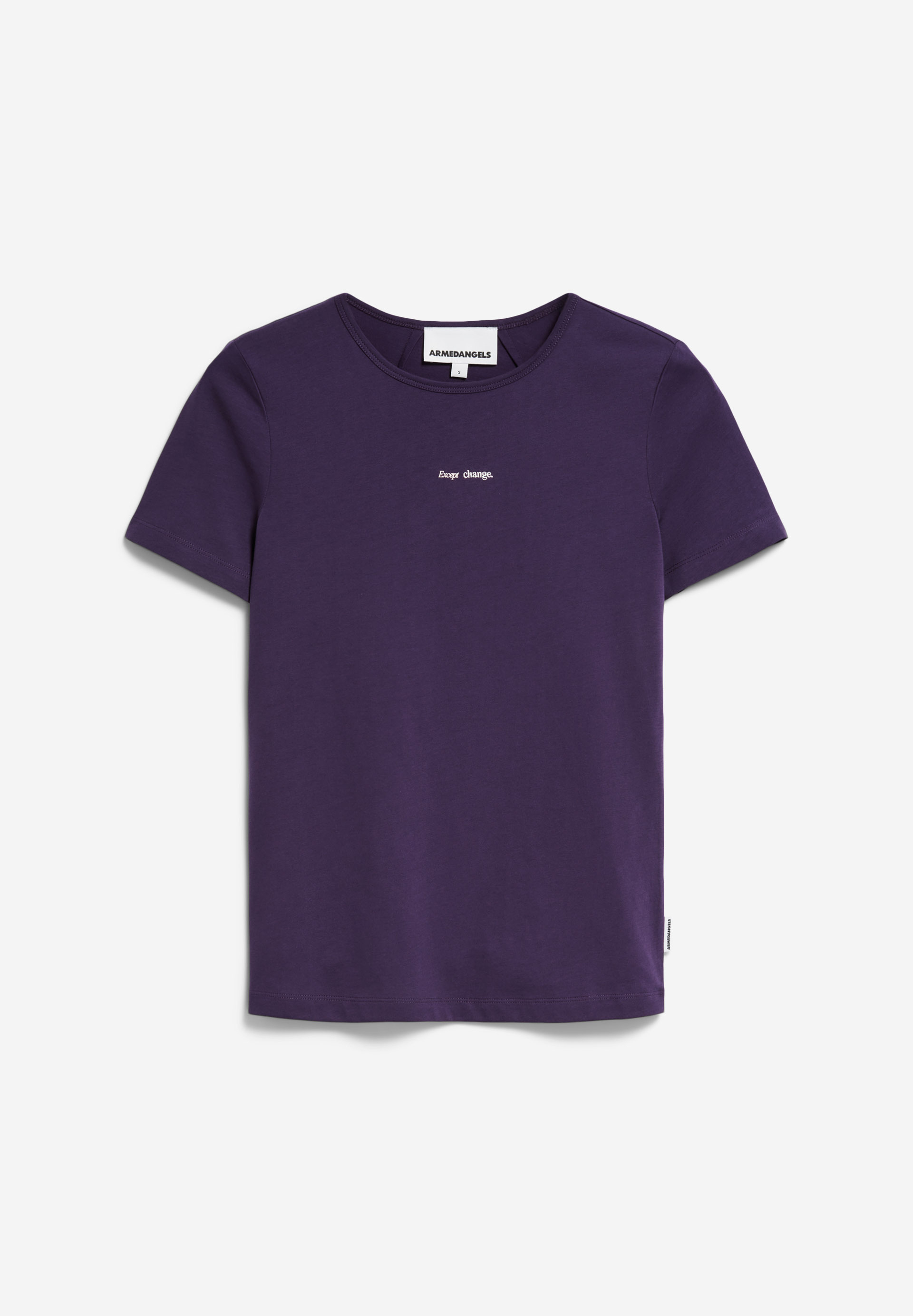 EBAANORA EXCEPT CHANGE T-shirt coupe ajustée en coton bio