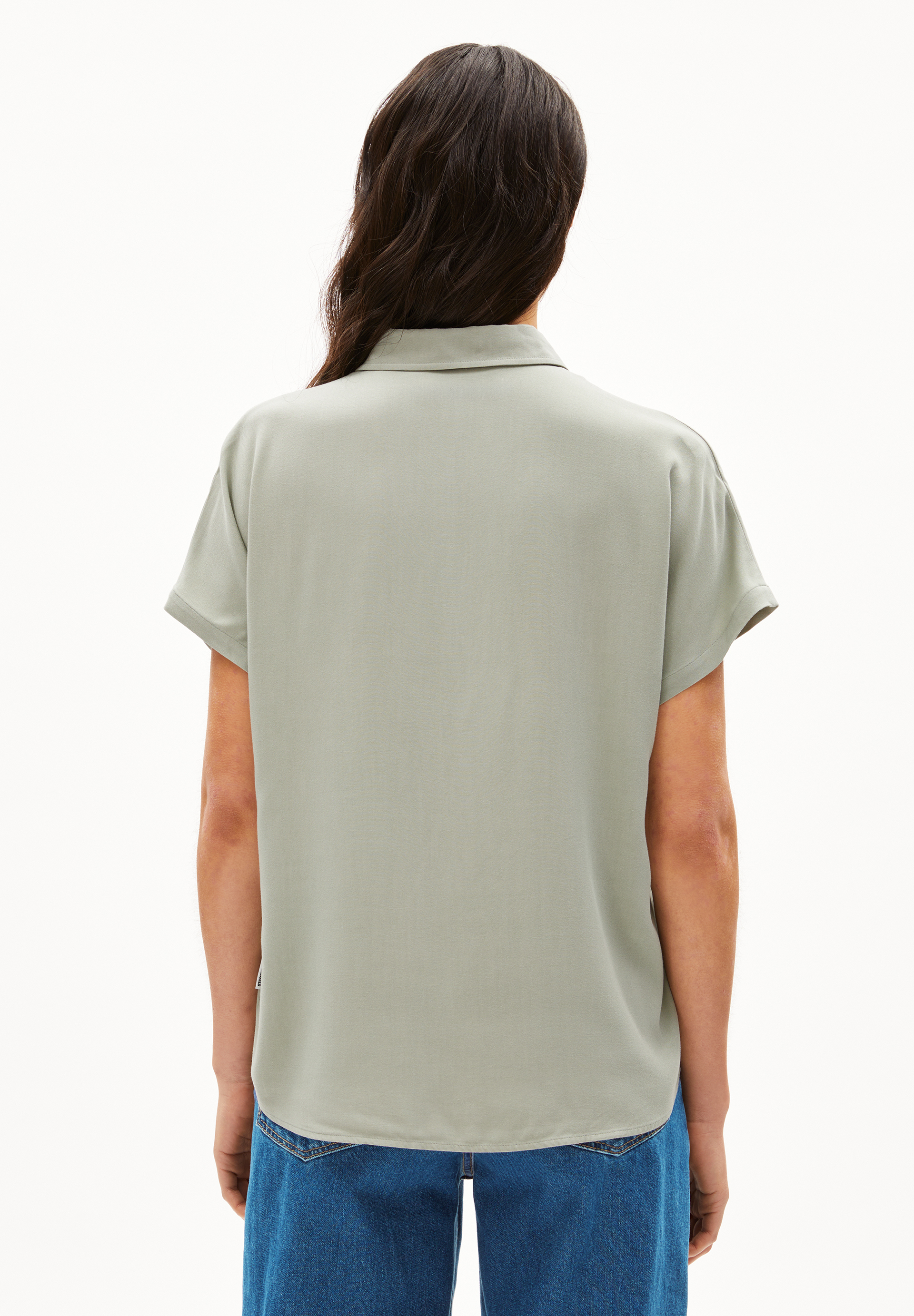 LARISAANA Blouse van LENZING™ ECOVERO™-viscose