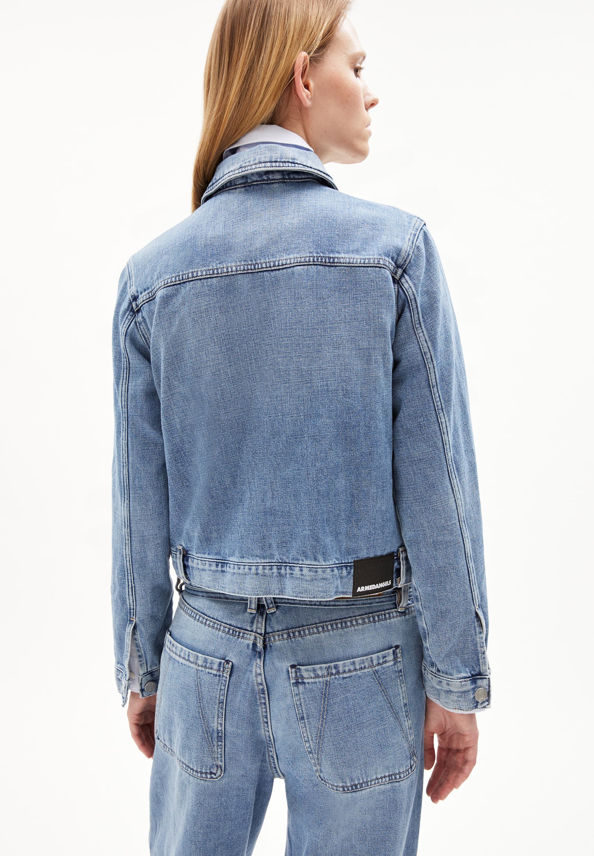 BLUSONAA Denim Jacket Oversized Fit made of Organic Cotton
