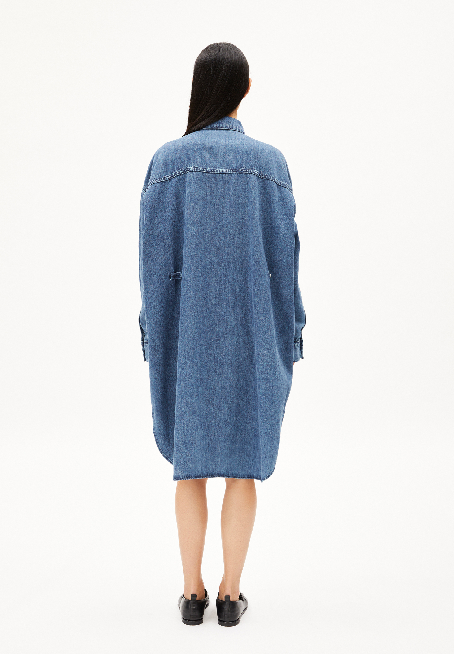 SAALY Robe en jean en coton biologique