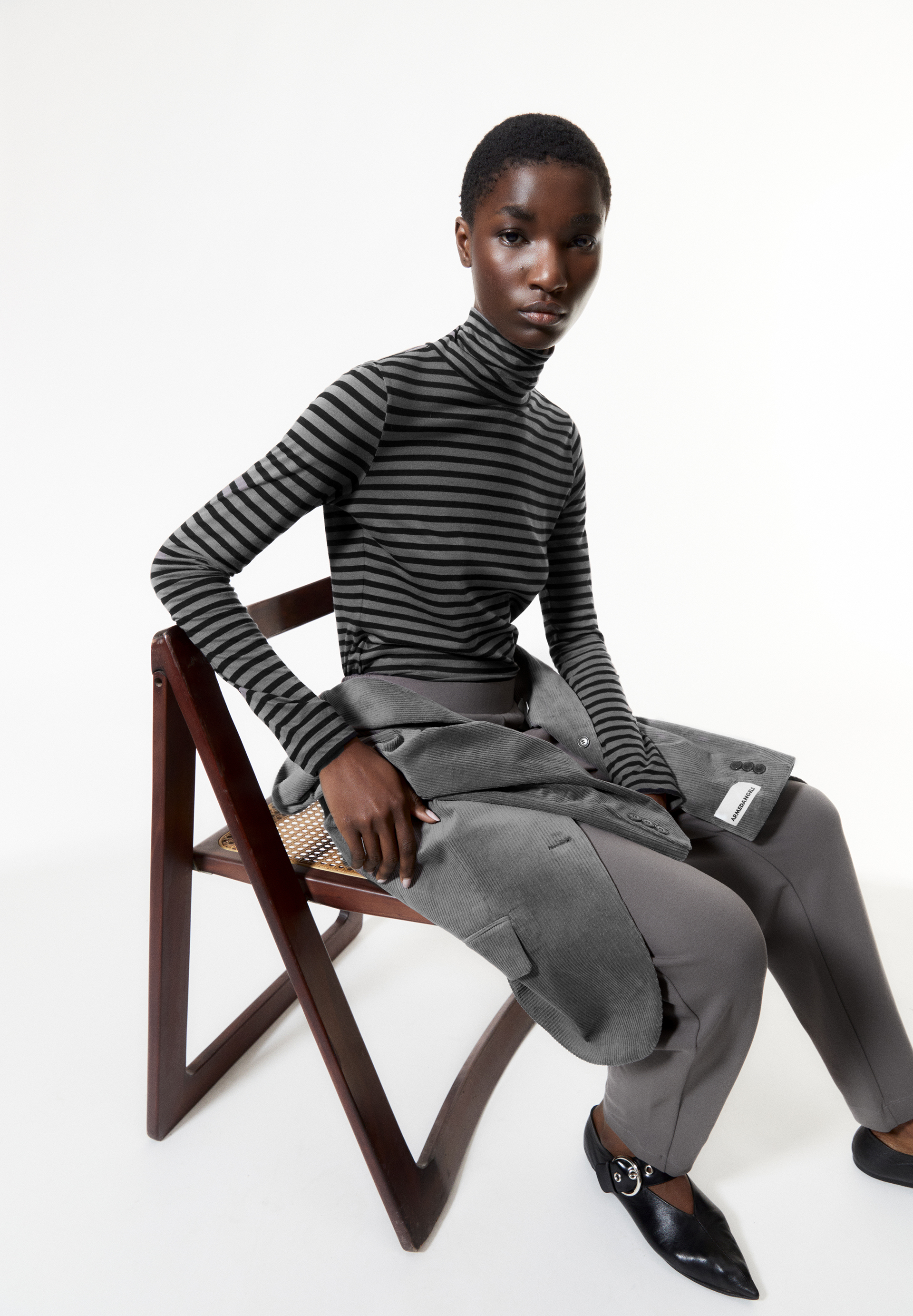 GRAZILIAA STRIPES Longsleeve Slim Fit made of Organic Cotton