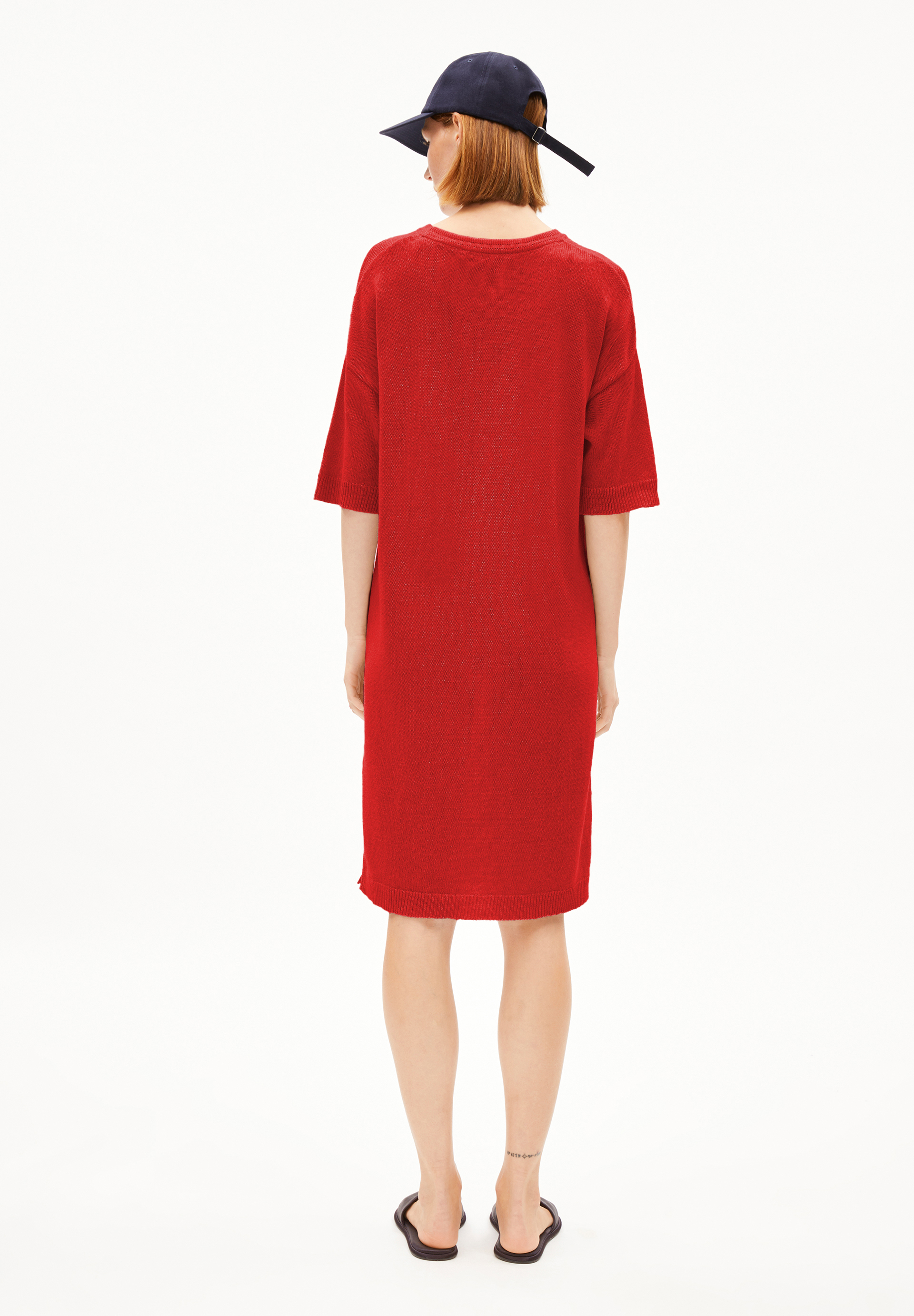 LINAA LINO Knit Dress made of Linen-Mix