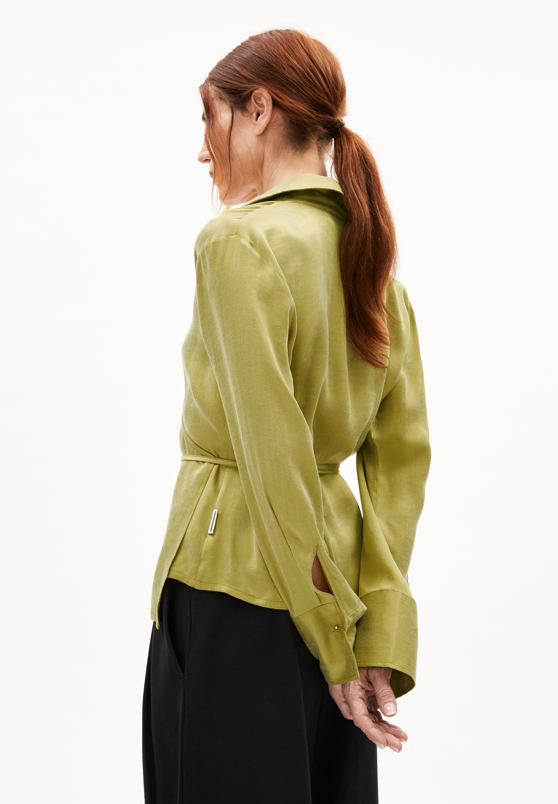 BEJURAA Blouse met relaxed fit van TENCEL™ Lyocell-mix