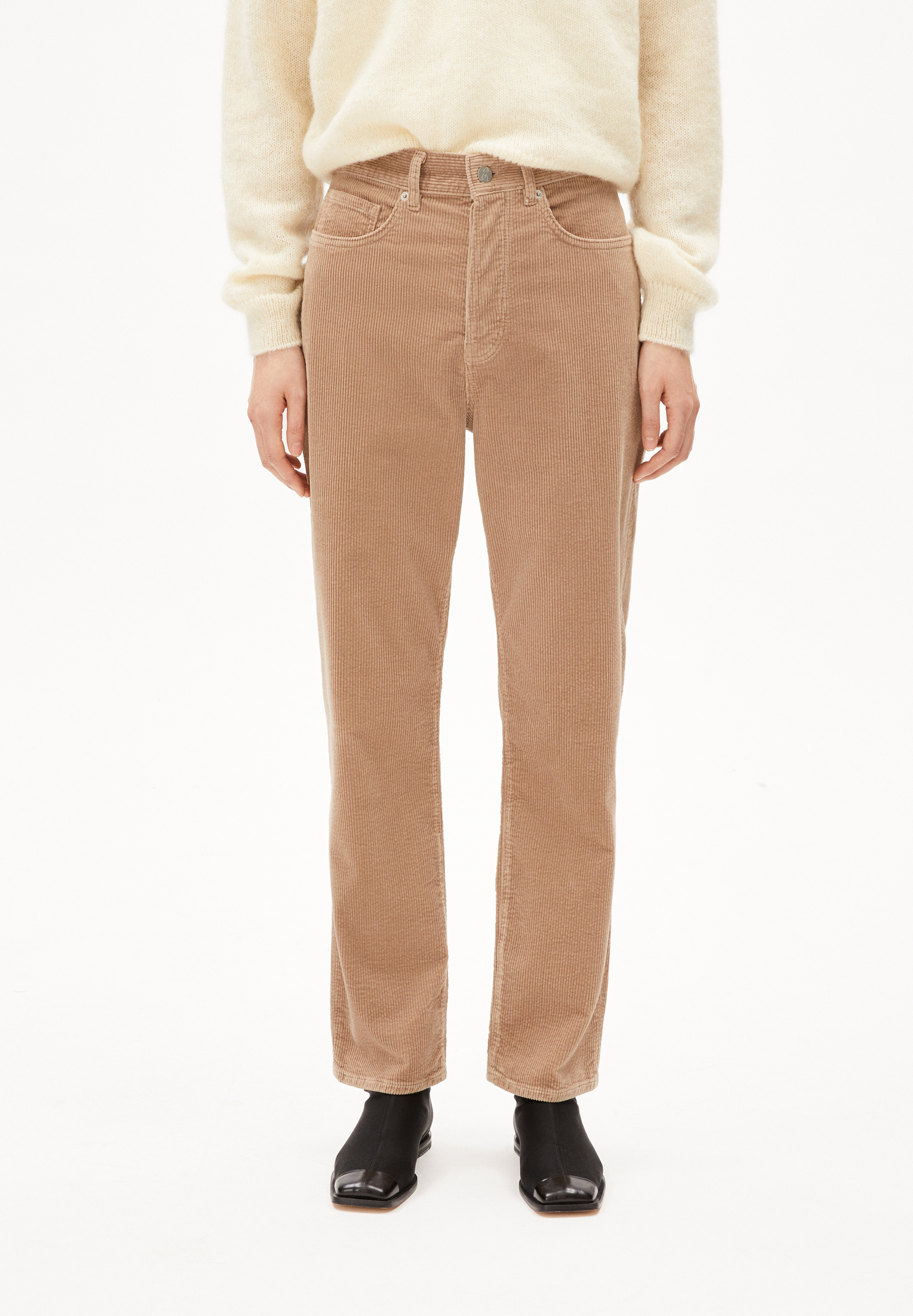 AAIKALA CORDUROY Pantalon en toile en coton bio mélangé