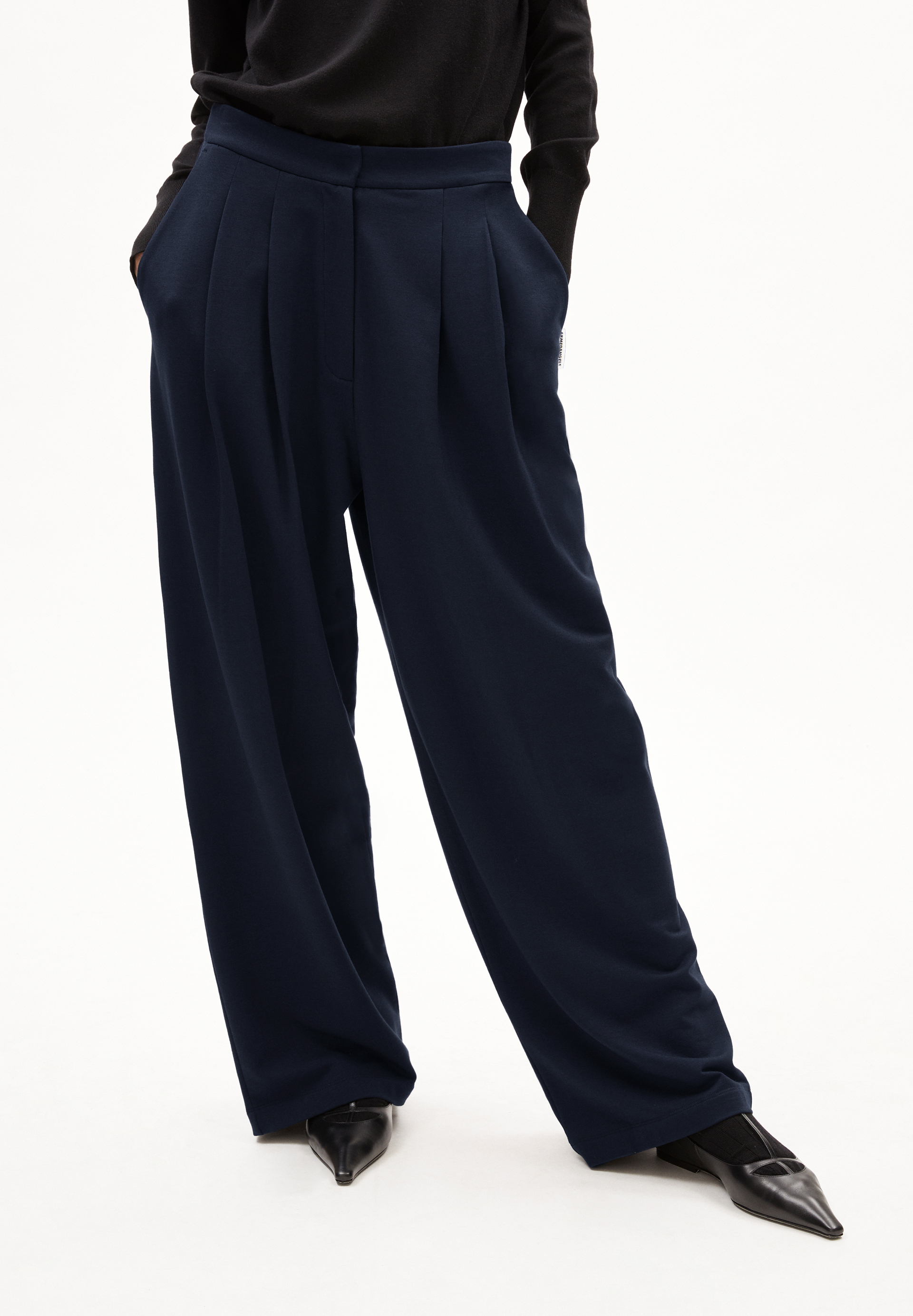 LIRAA LOU WIDELEG Jersey Pants made of Organic Cotton Mix