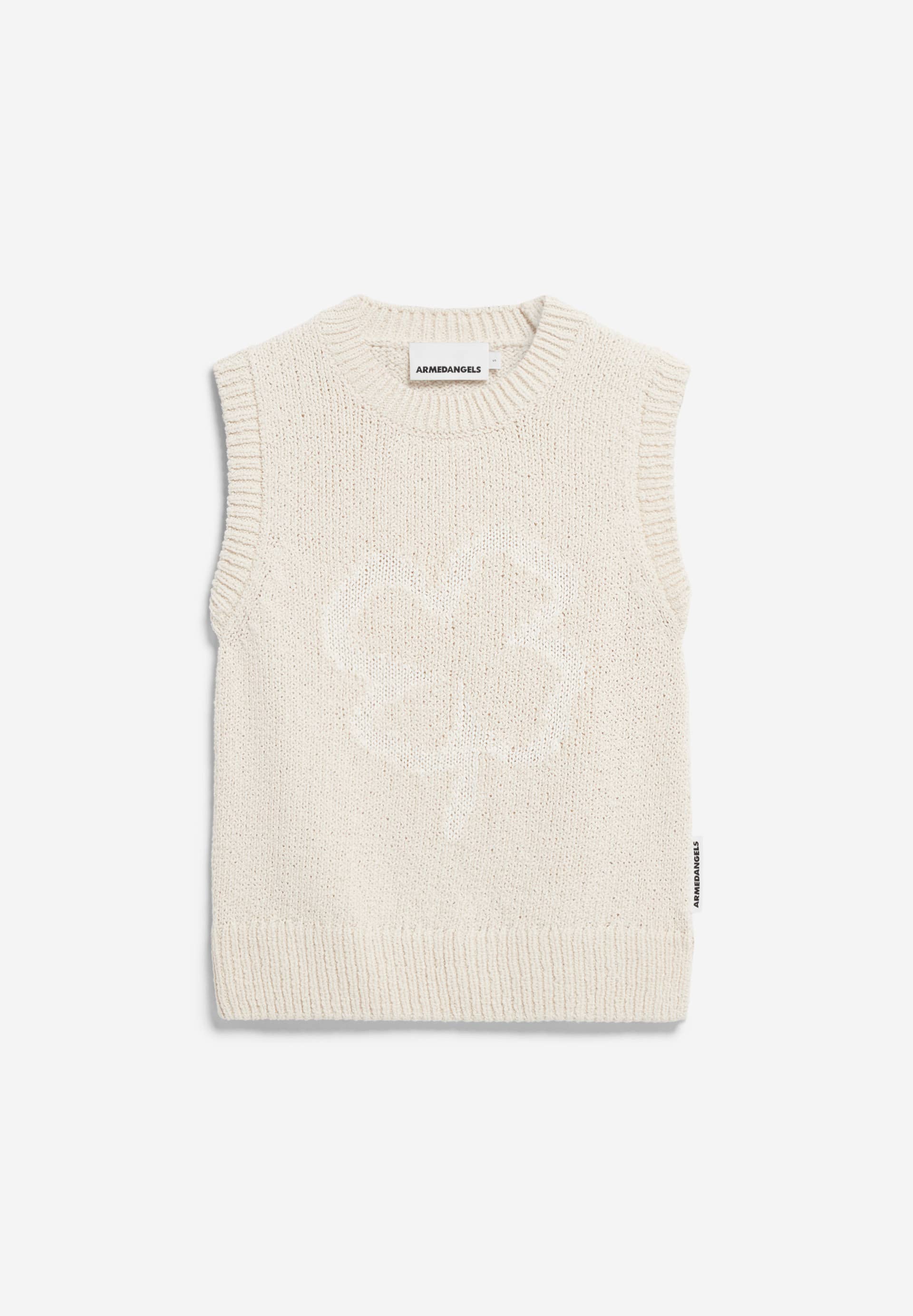 TAARI Knit Top made of Organic Cotton Mix