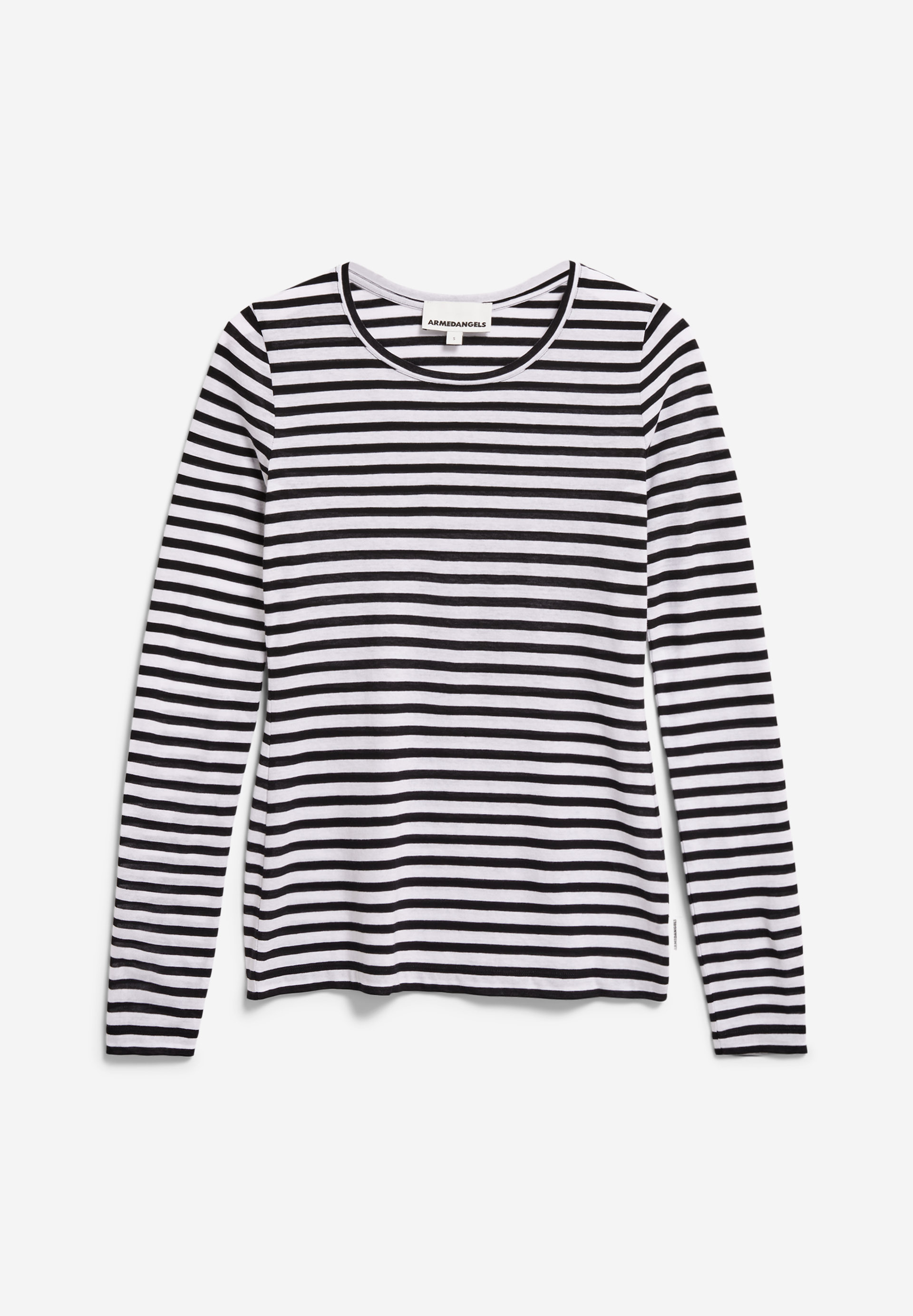 ENRICCAA STRIPES Longsleeve Slim Fit aus Bio-Baumwolle