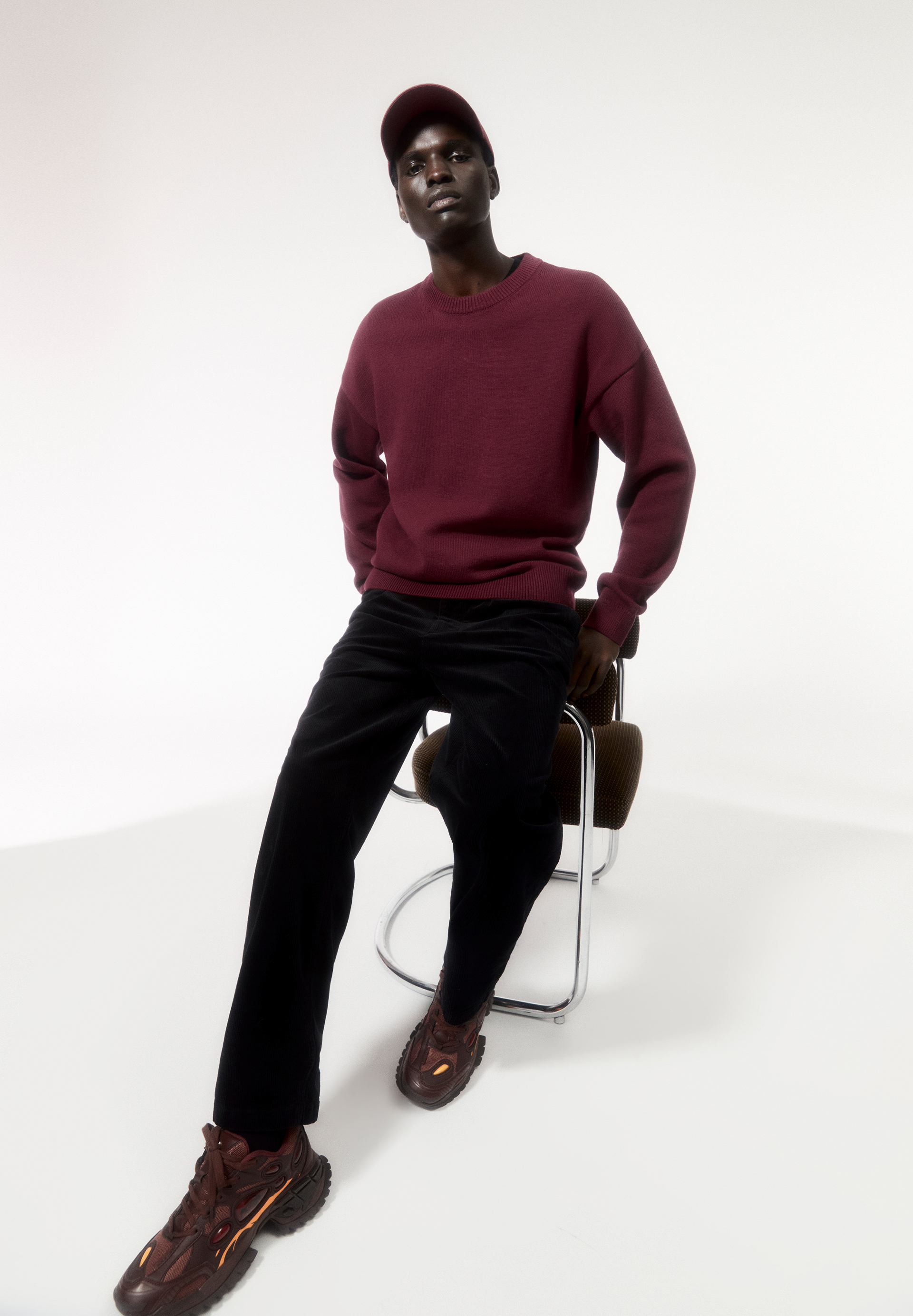 JOVAAN Sweater Relaxed Fit made of Organic Cotton