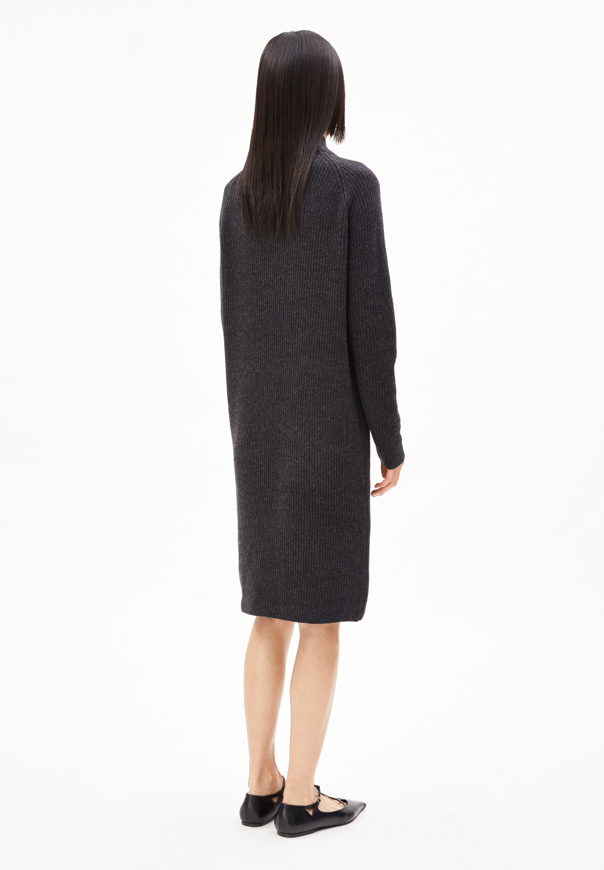 MILLAANA Knit Dress Relaxed Fit made of Organic Wool Mix