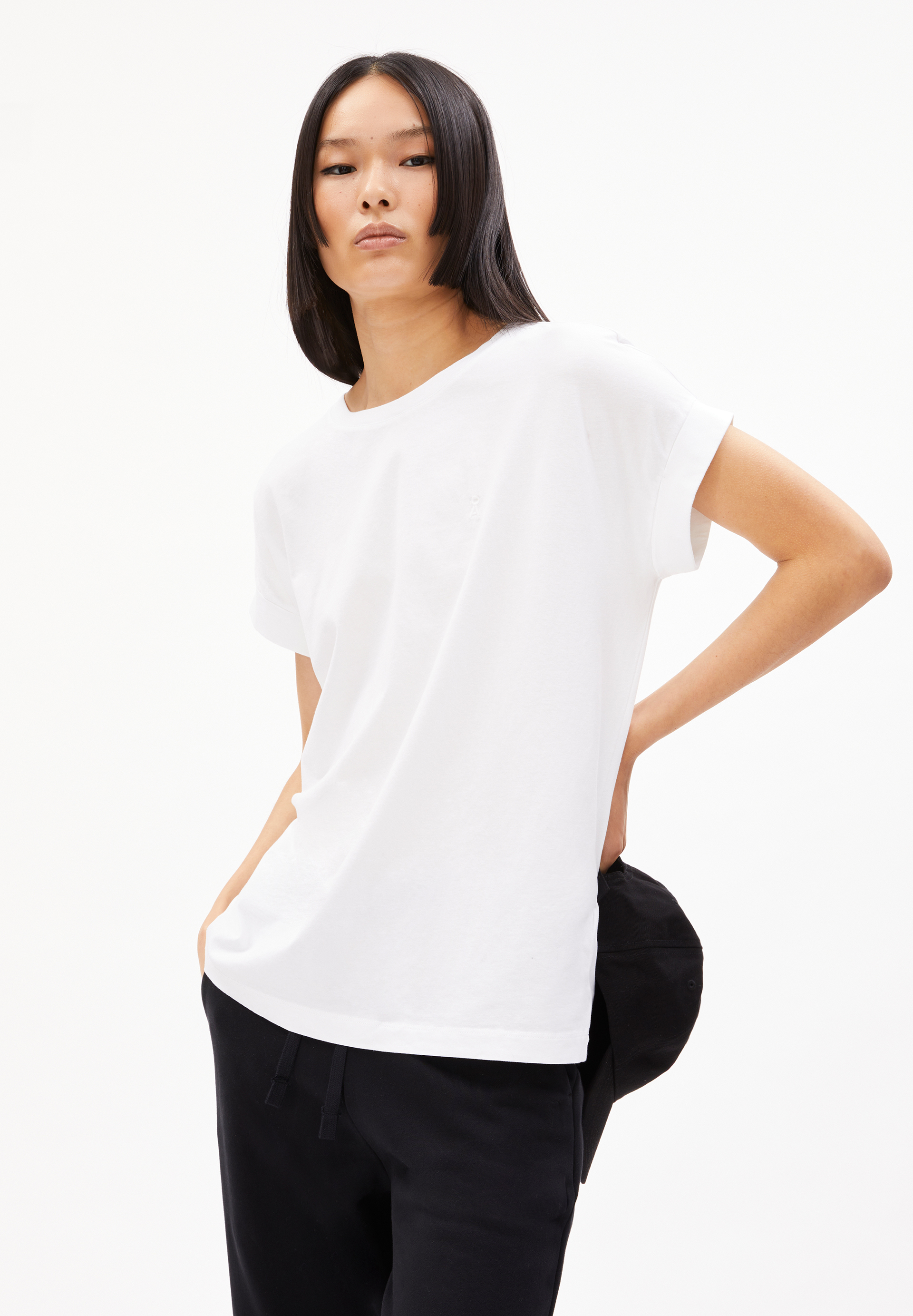 IDAARA T-Shirt Loose Fit aus Bio-Baumwolle