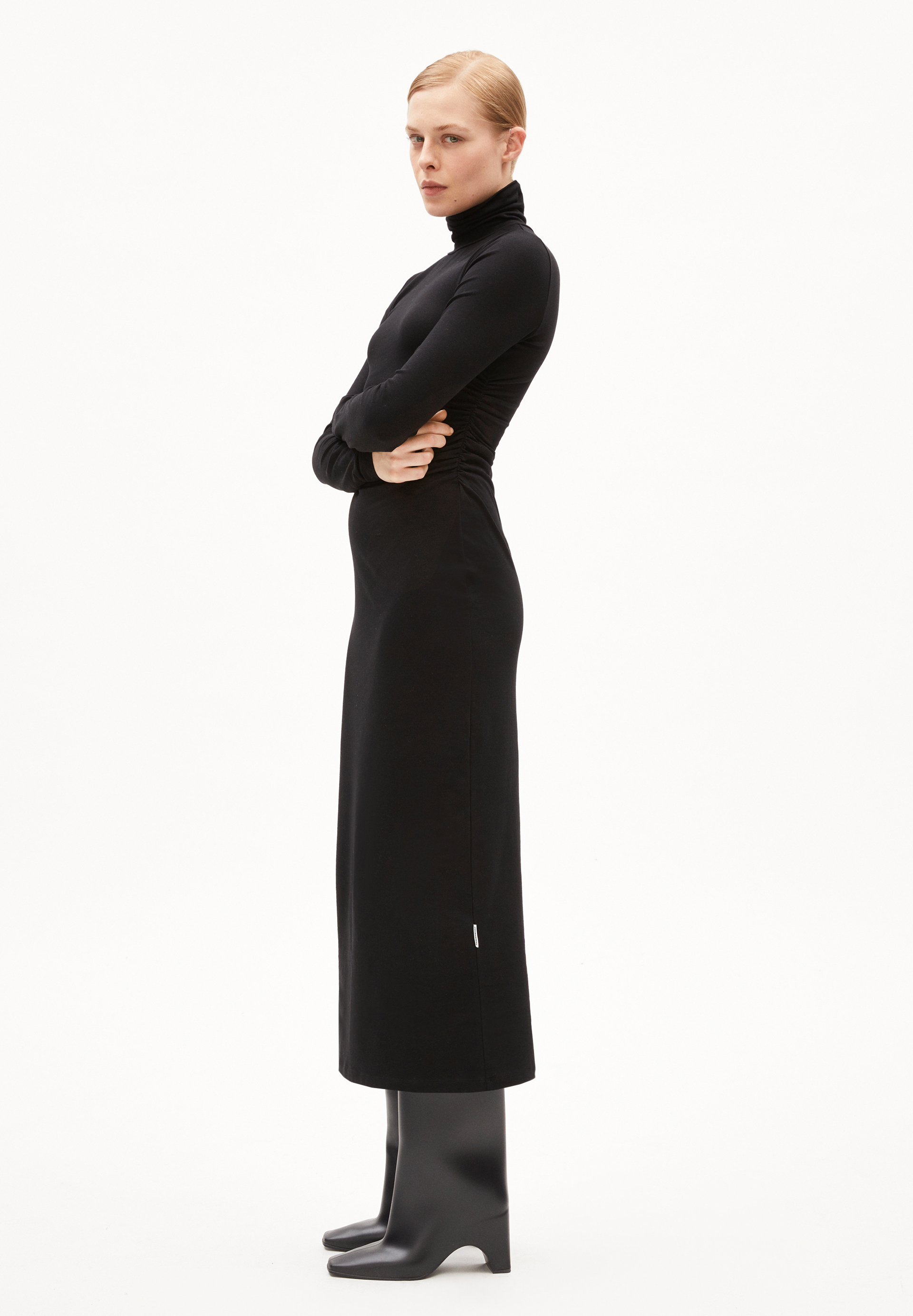 ADAAJA LONGSLEEVE Jersey Dress Slim Fit made of Organic Cotton Mix