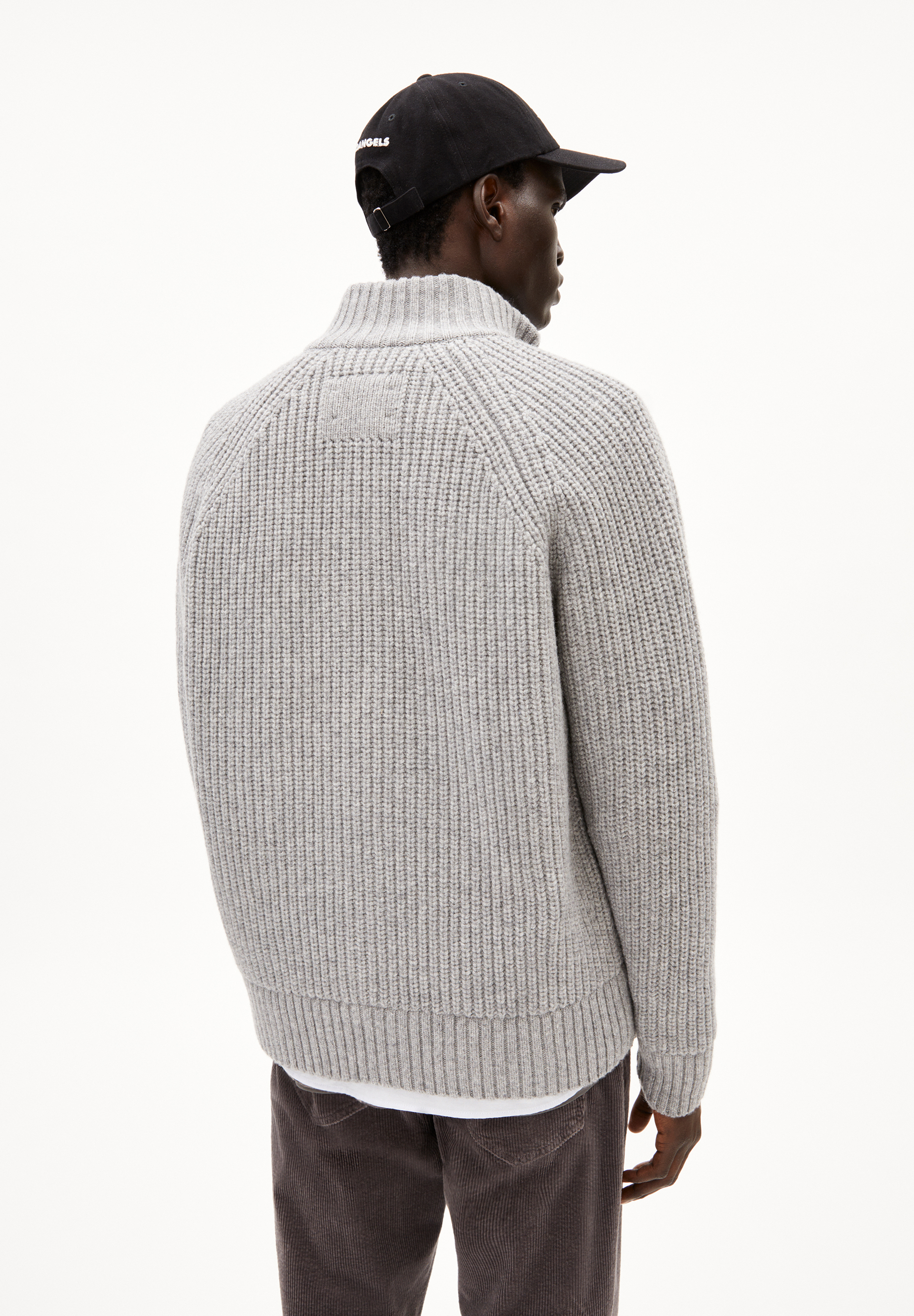 ALJOSCHAA Sweater Relaxed Fit made of Organic Wool Mix