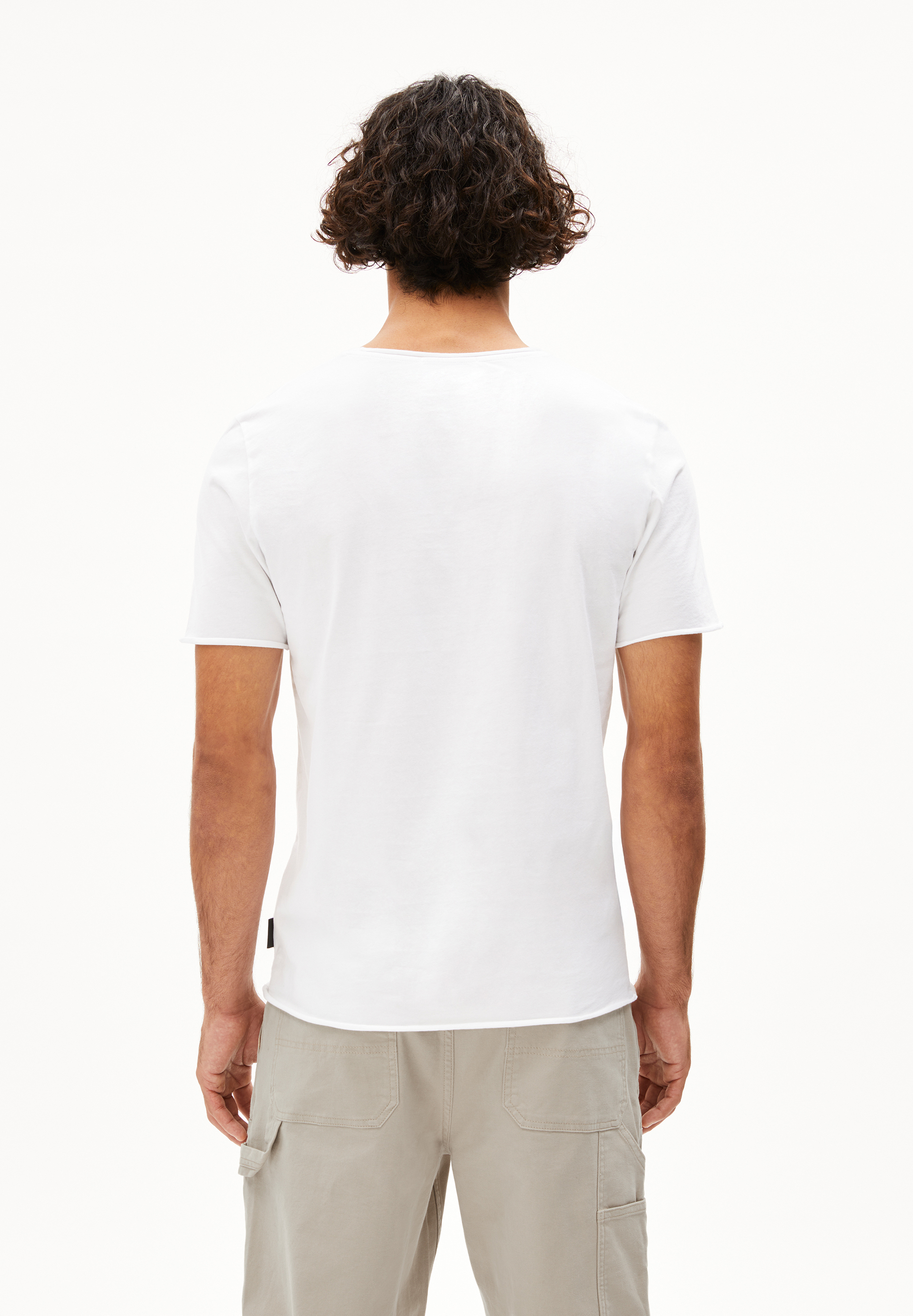 JAAMES BRUSHED T-shirt en coton biologique