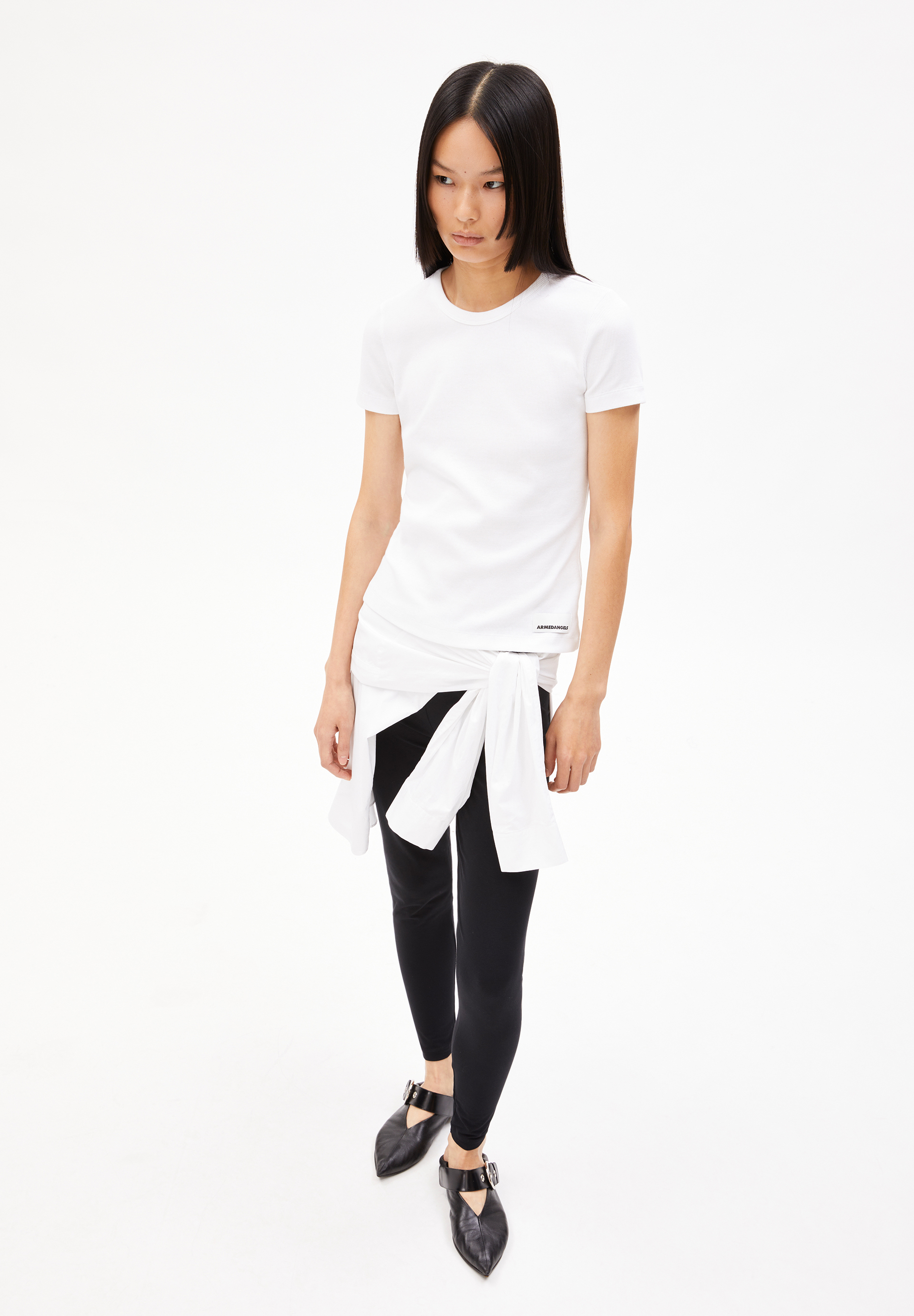 KARDAA Rib-T-Shirt made of Organic Cotton Mix