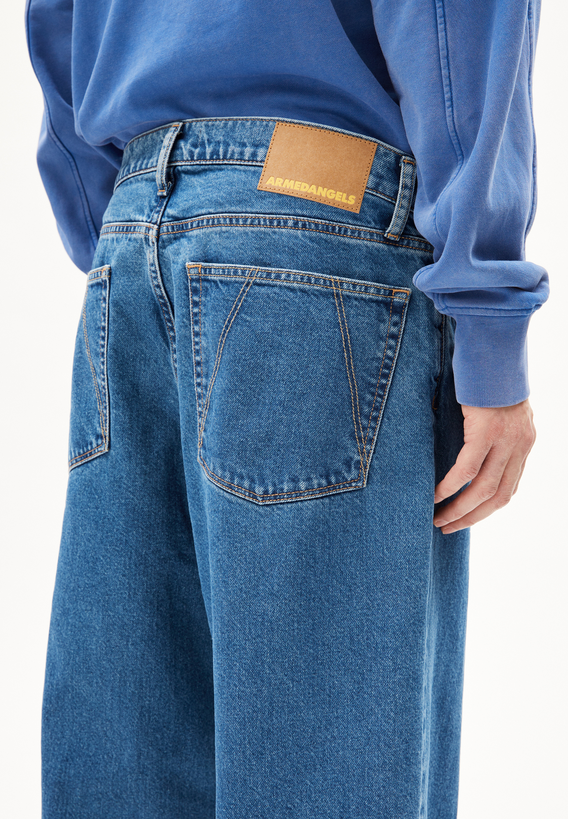 JAAMEO Baggy Jeans recycelte Baumwolle