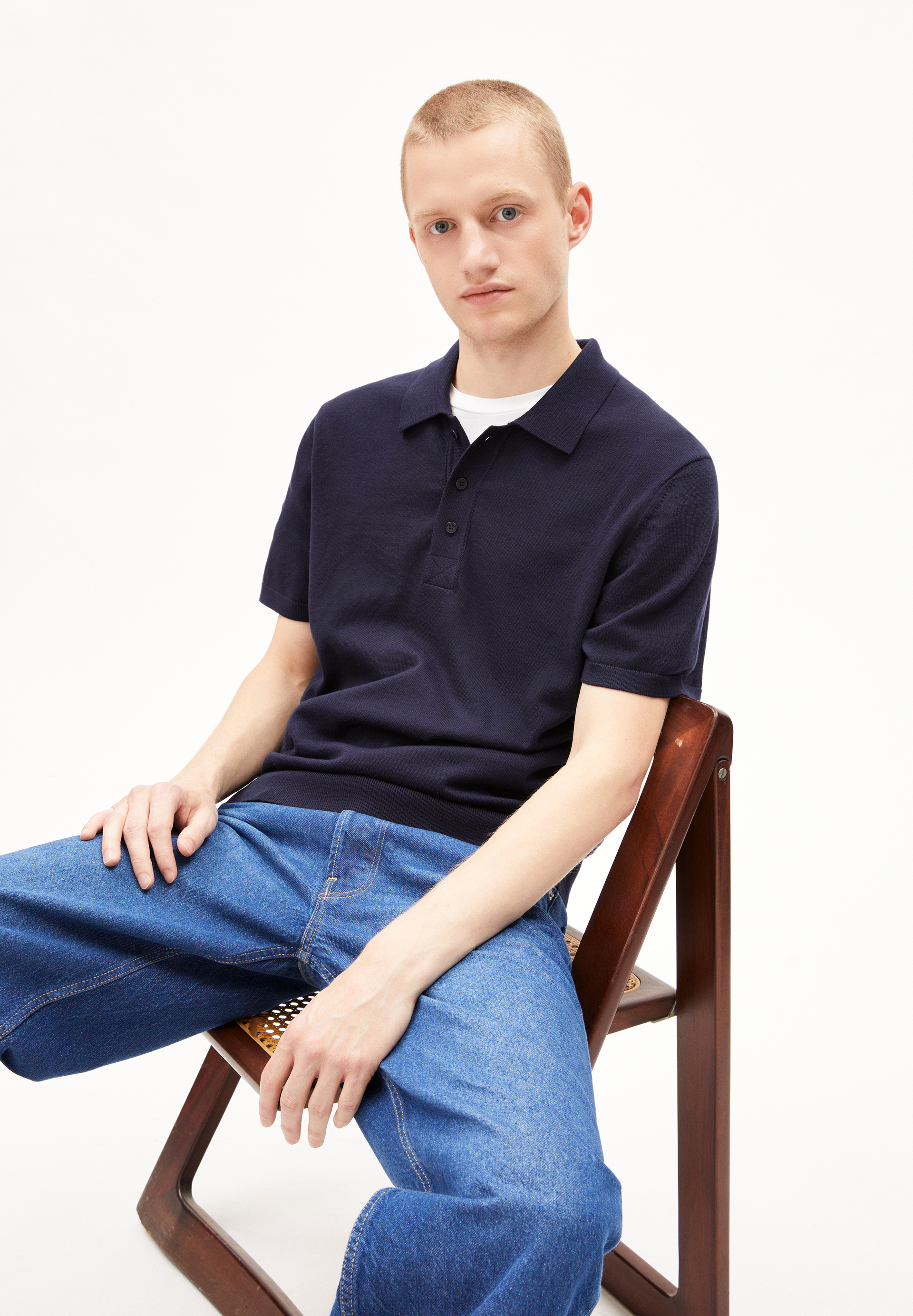 TAAKOS Knit shirt made of Organic Cotton