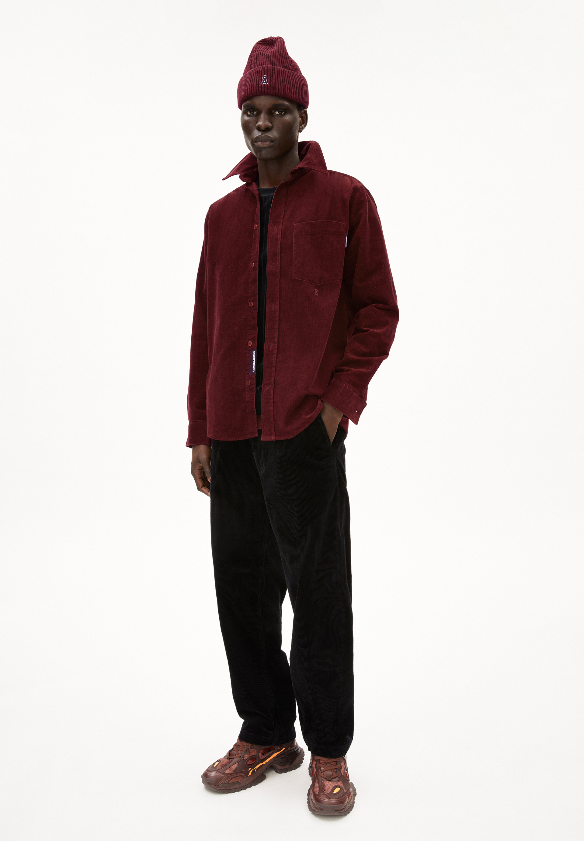 SOMAAN Overshirt Regular Fit made of Organic Cotton Mix