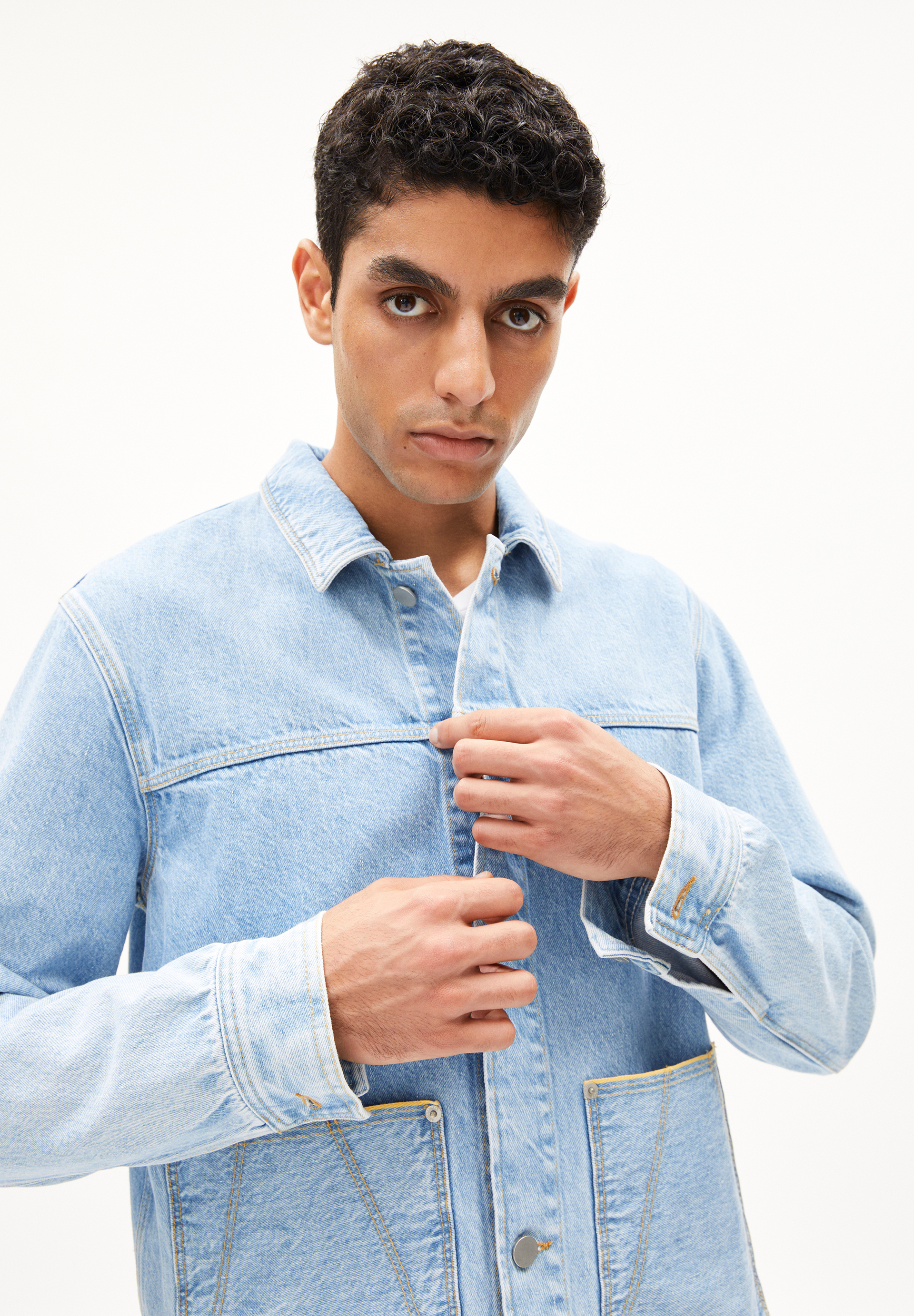 EVAAN Denim Jacket made of Organic Cotton Mix