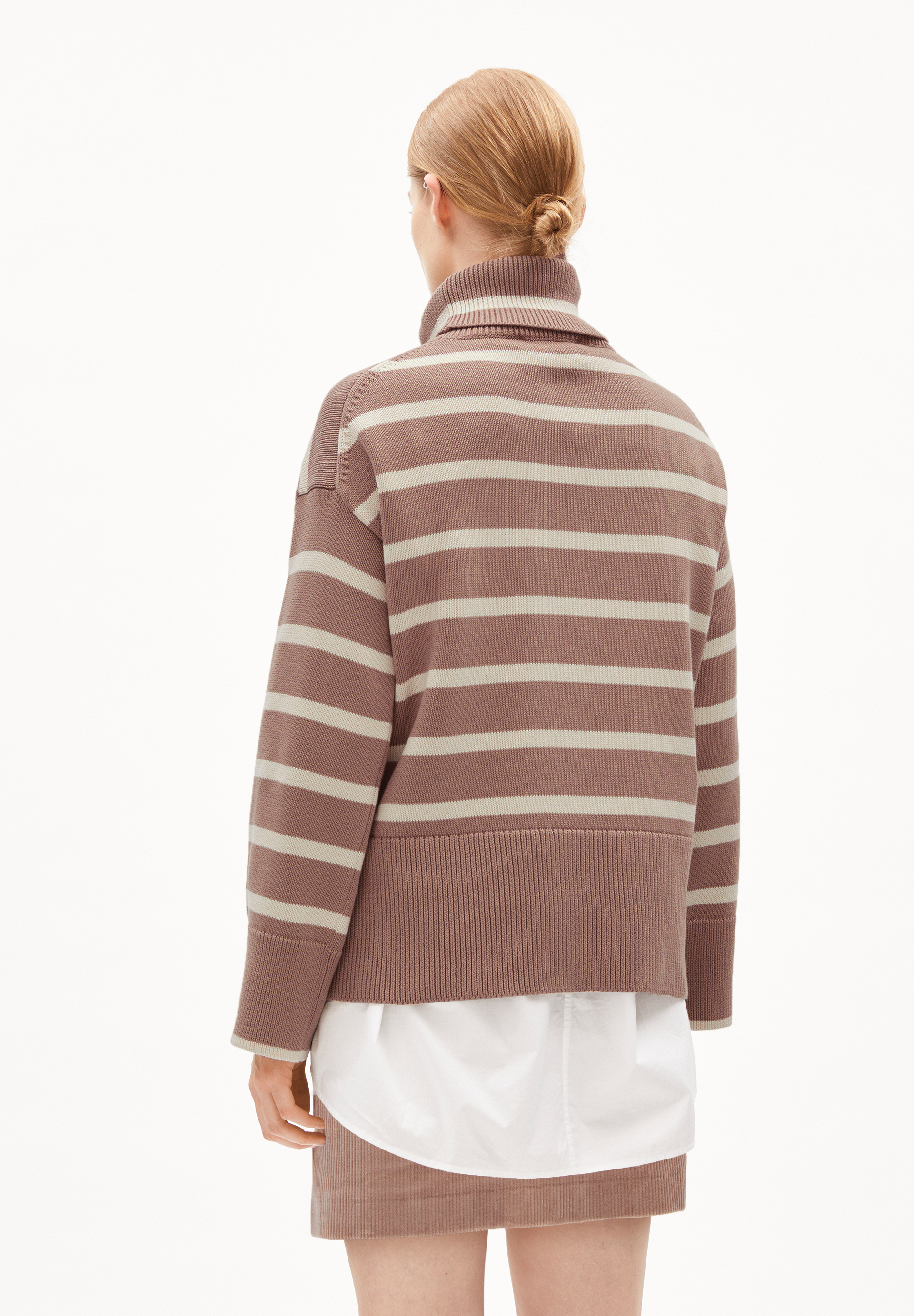 CHANAA STRIPES Pullover Loose Fit aus Bio-Baumwolle