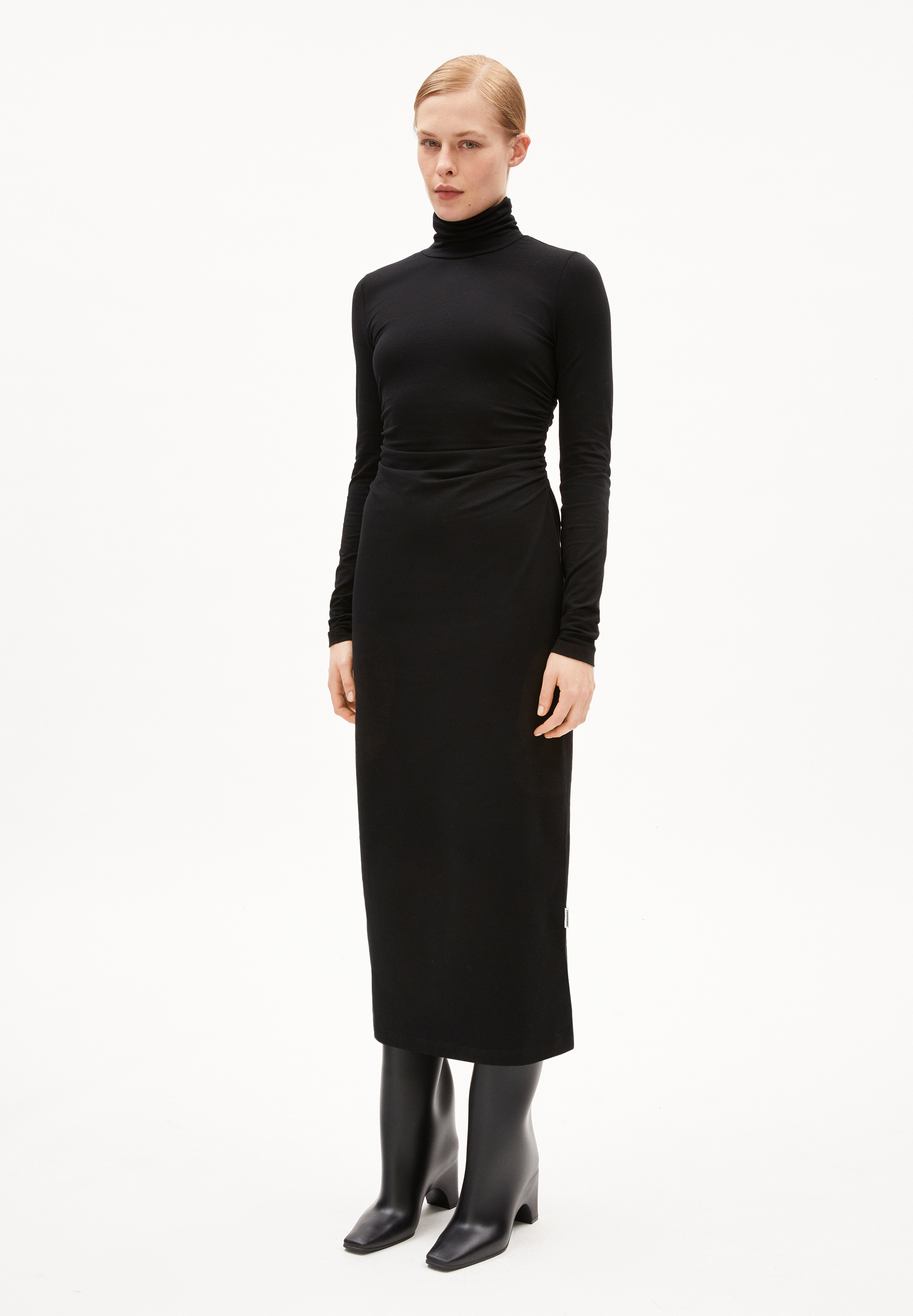 ADAAJA LONGSLEEVE Jersey Dress Slim Fit made of Organic Cotton Mix