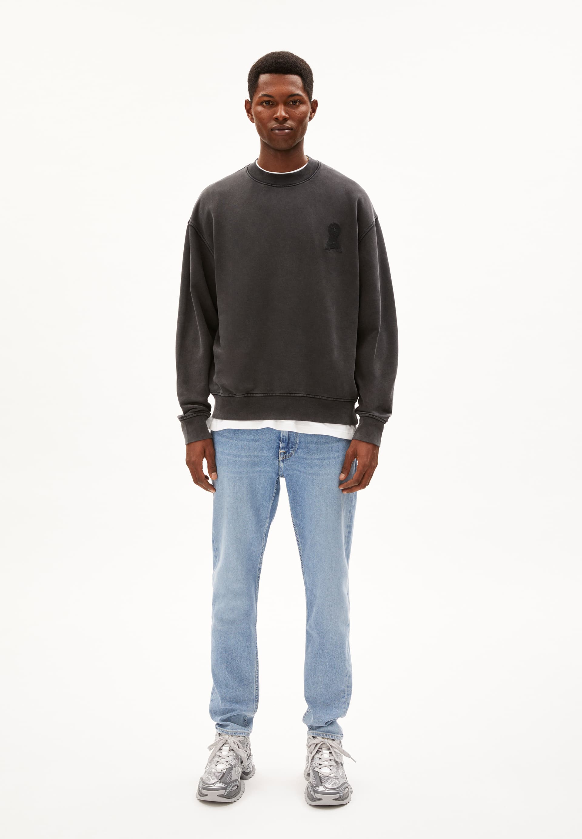 FAALOS GMT DYE Sweatshirt Relaxed Fit made of Organic Cotton