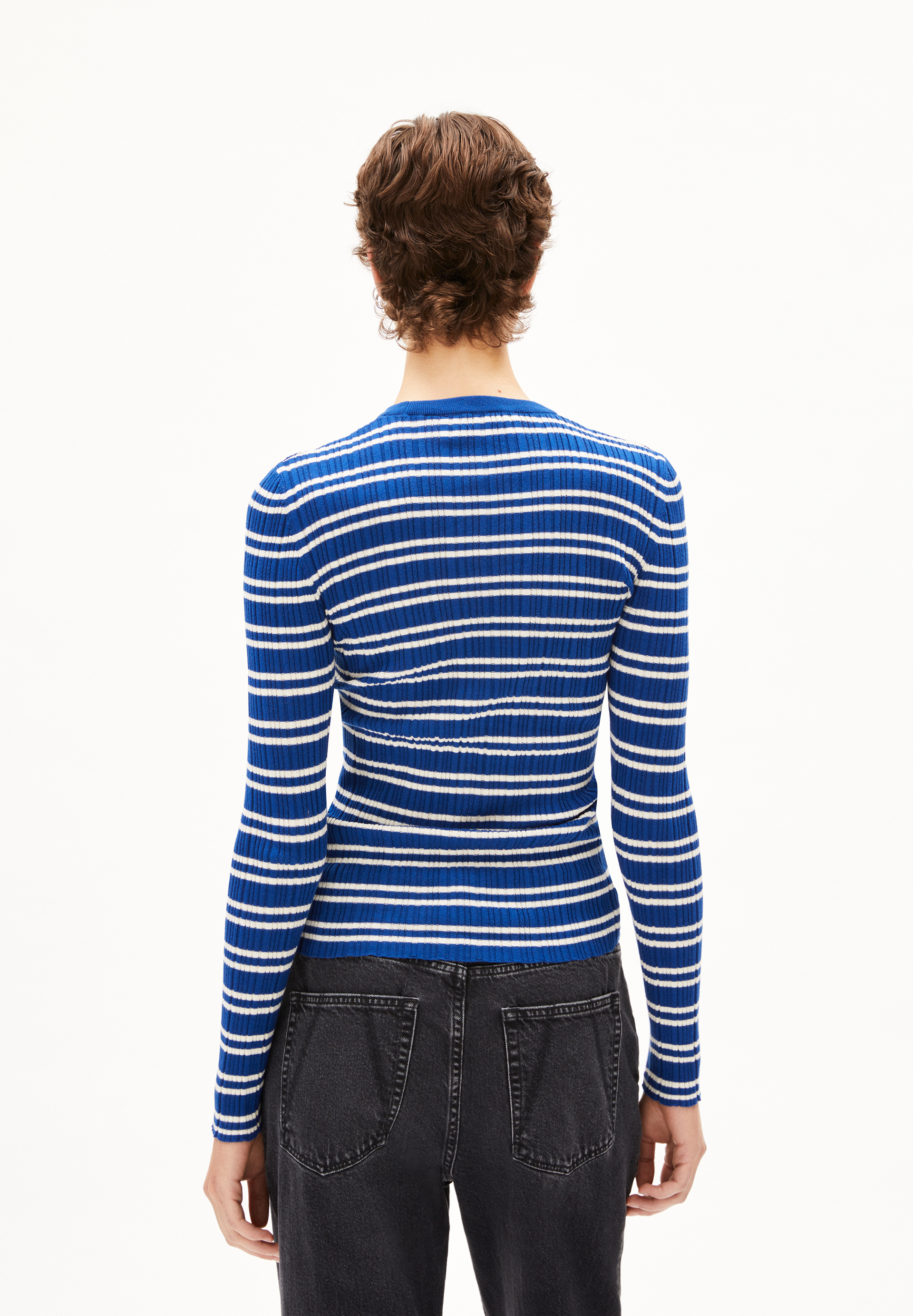 ALAANIA CHIFFRON STR Sweater made of Organic Cotton