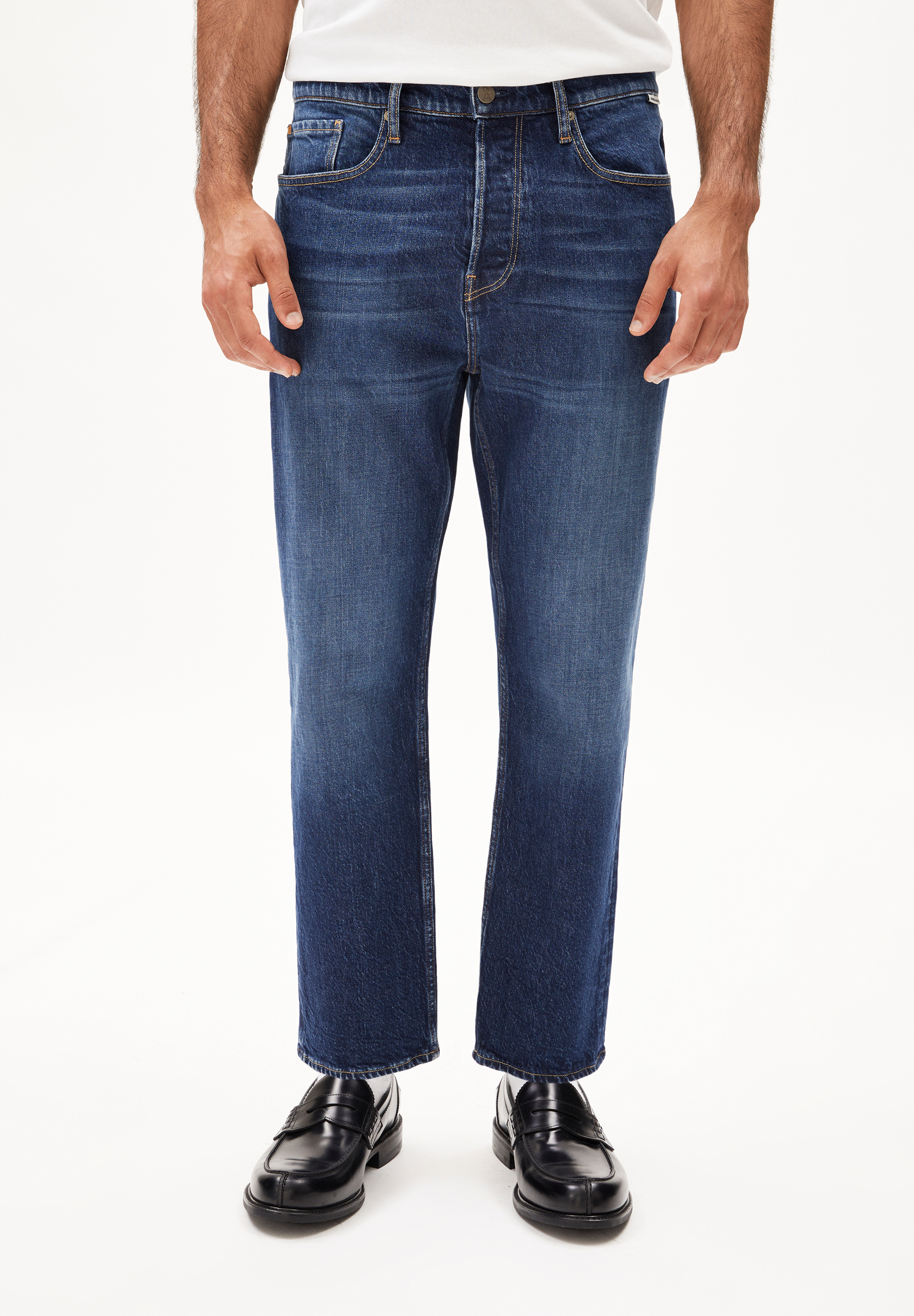 AAUSTIN Relaxed Tapered Jeans Bio-Baumwoll Mix Comfort-Stretch